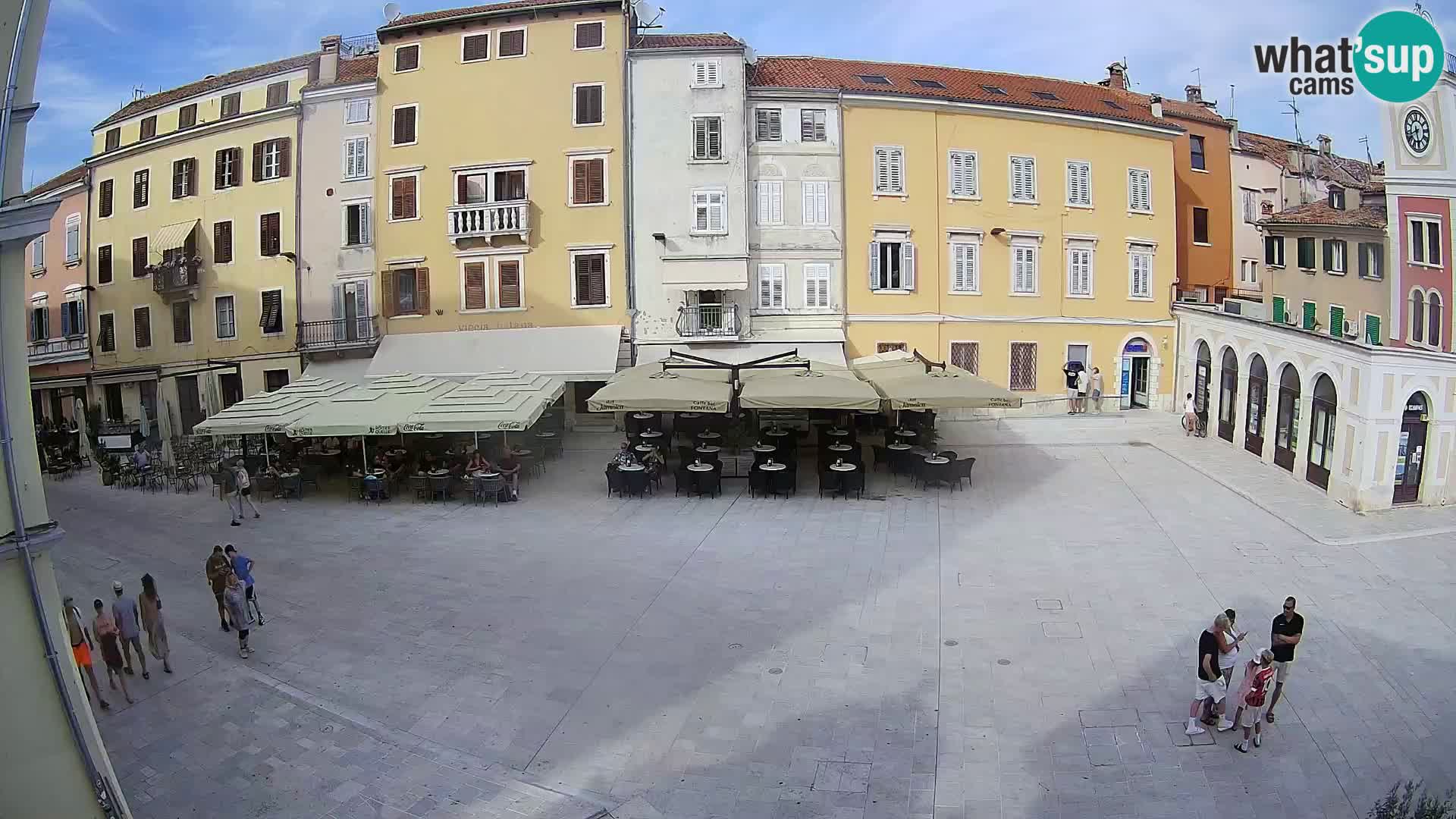 Rovinj Center Webcam – Main Square