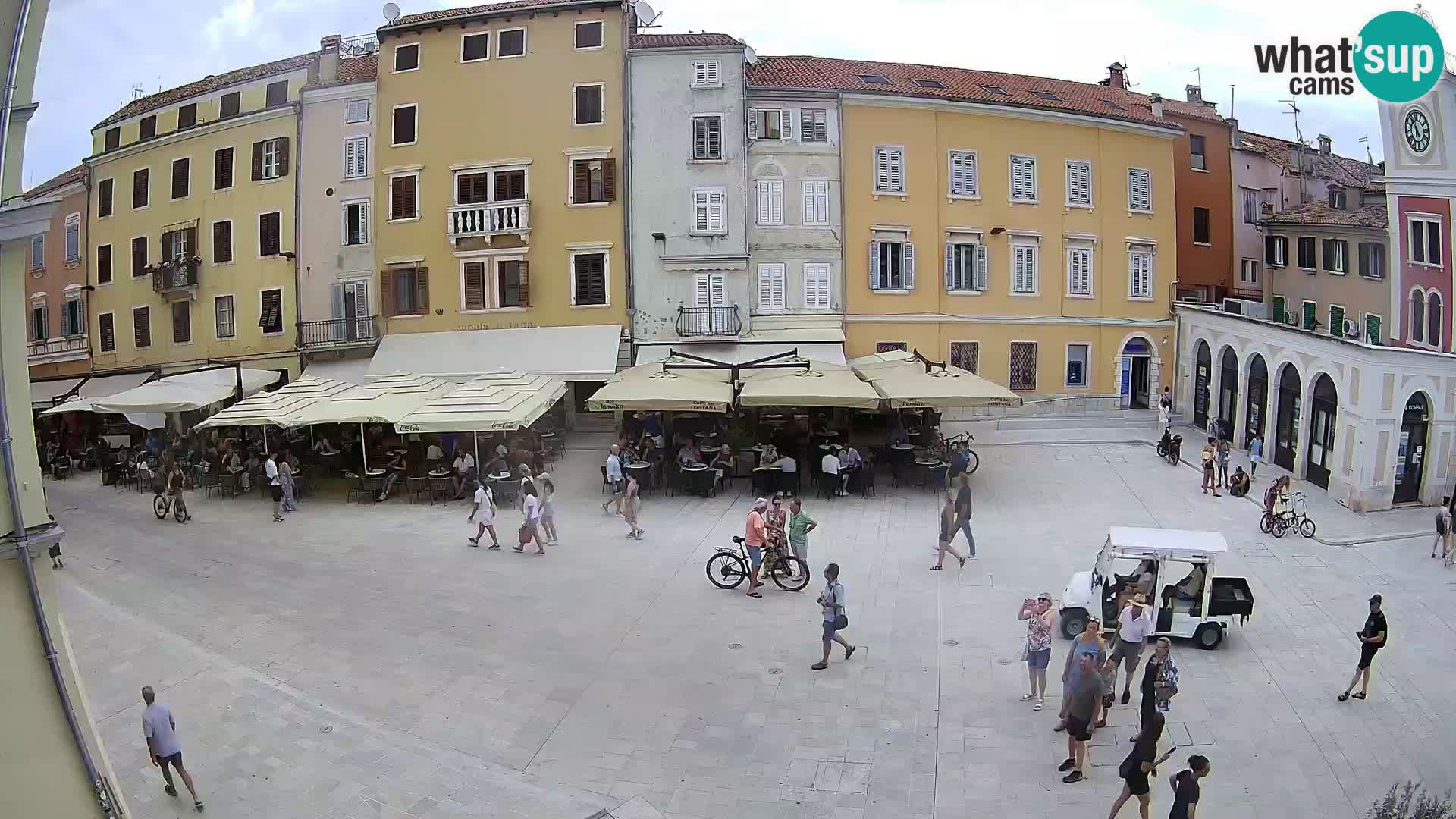 Spletna kamera Rovinj Center – Glavni trg