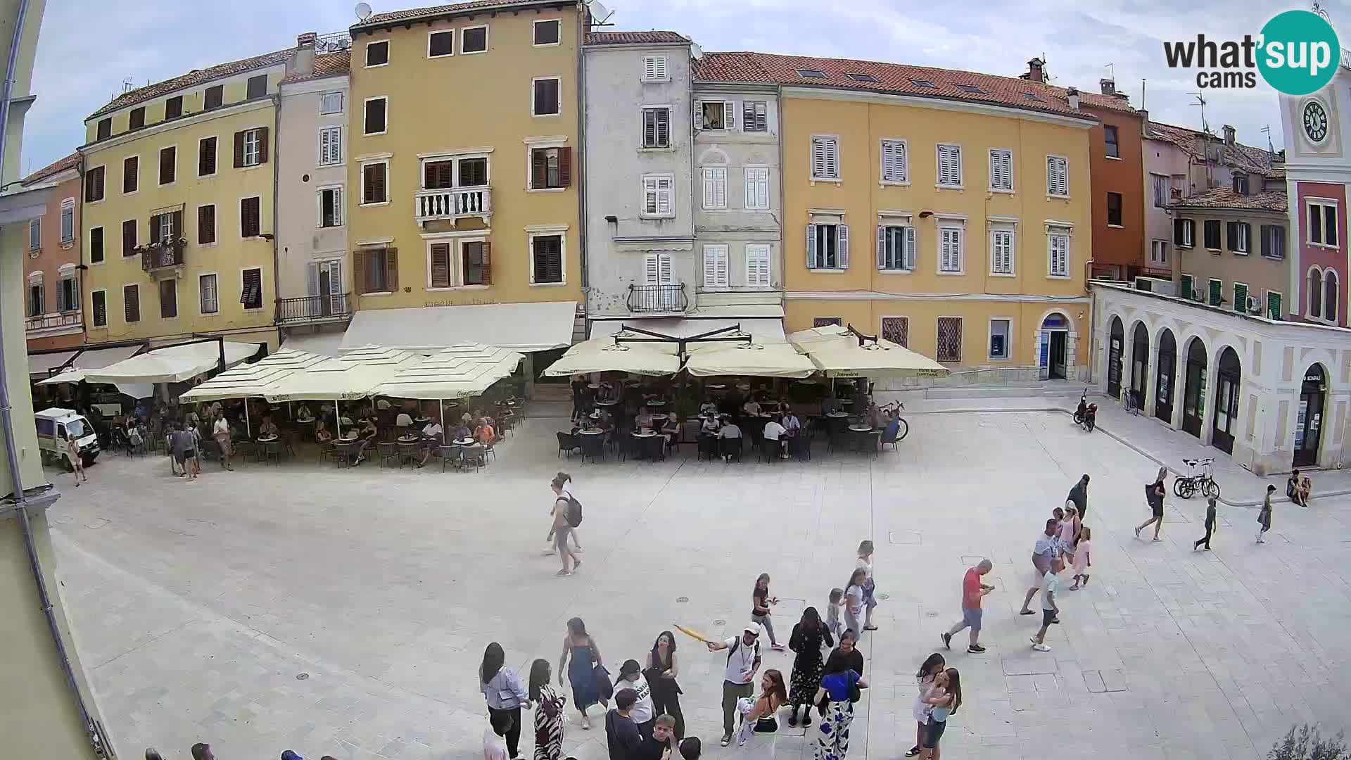 Webcam Rovinj Center – Plaza Principal