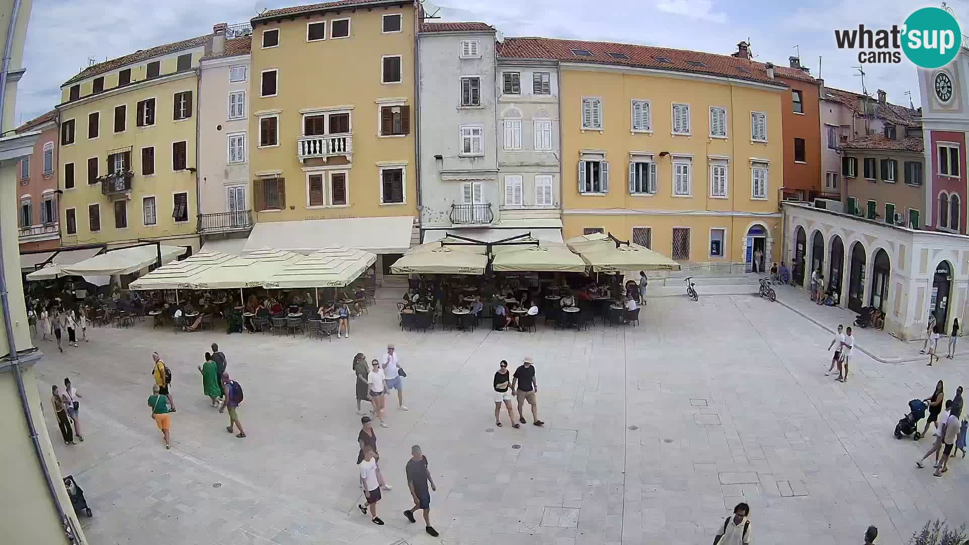 Webcam Rovinj Centre – Place Principale