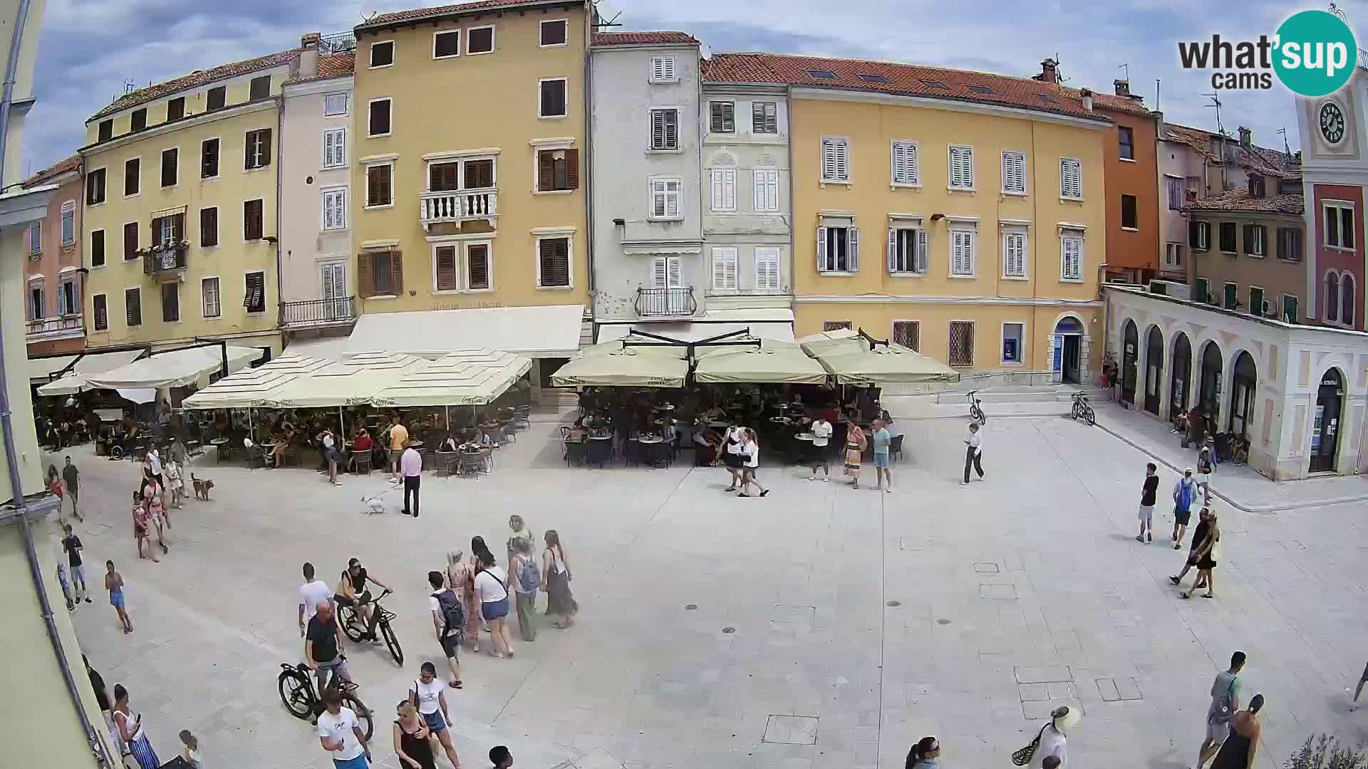 Webcam Rovinj Center – Plaza Principal