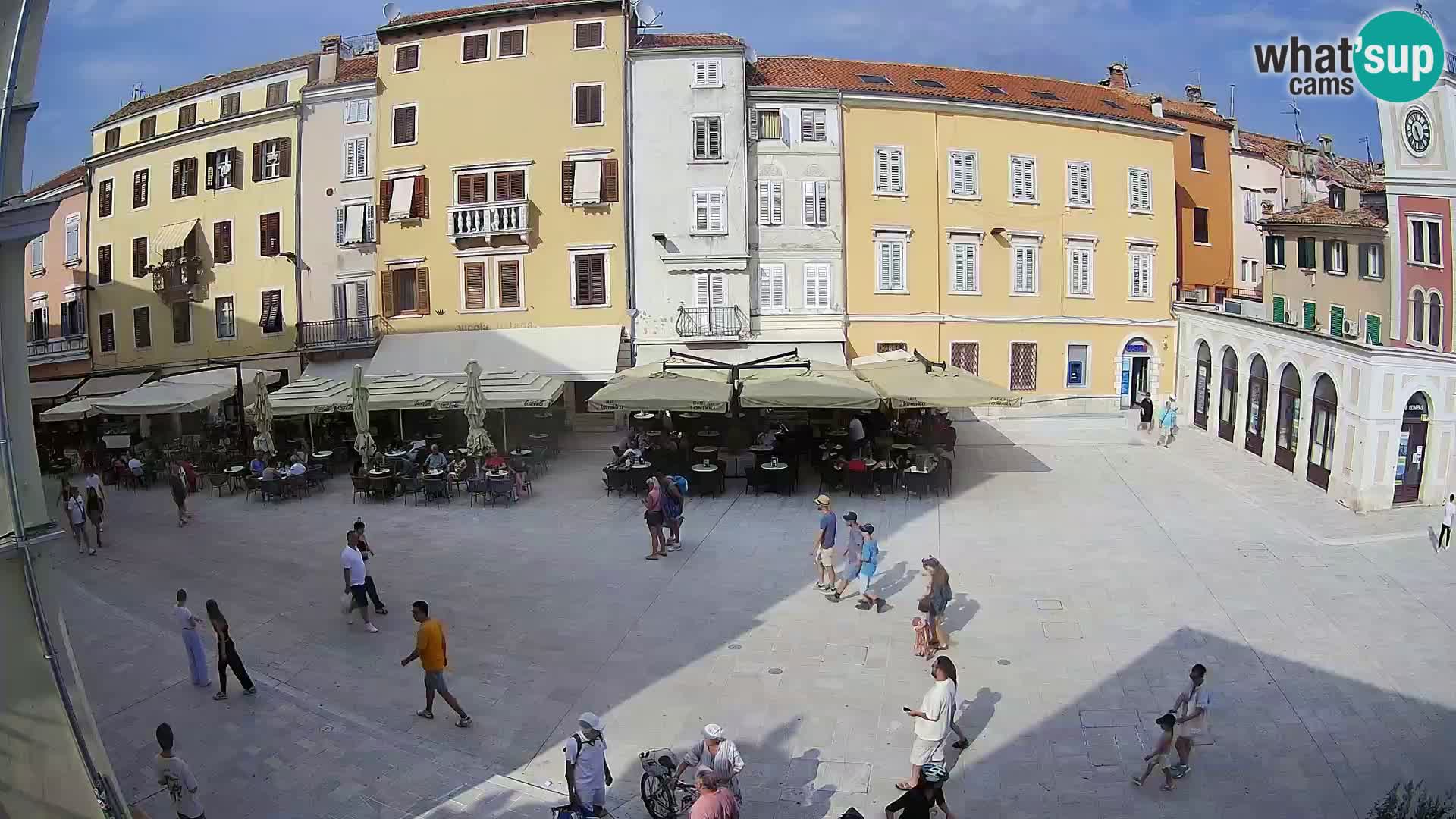 Spletna kamera Rovinj Center – Glavni trg