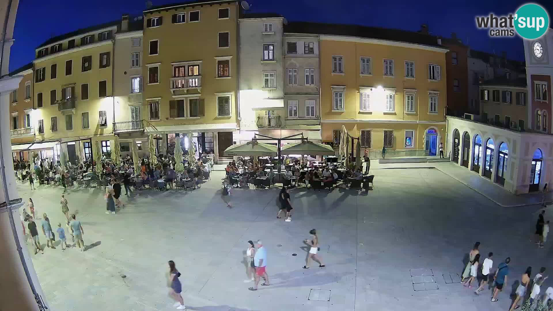 Webcam Rovinj Center – Plaza Principal