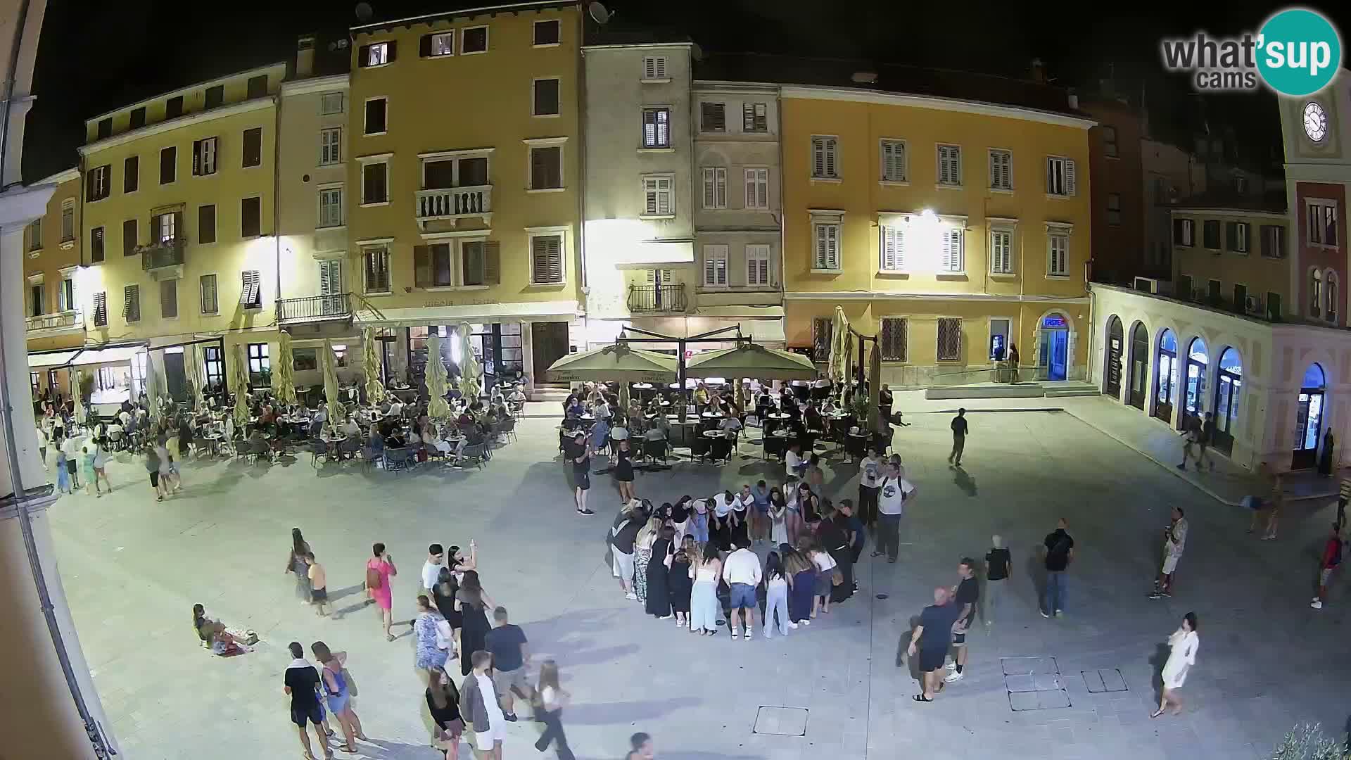Webcam Rovinj Center – Plaza Principal