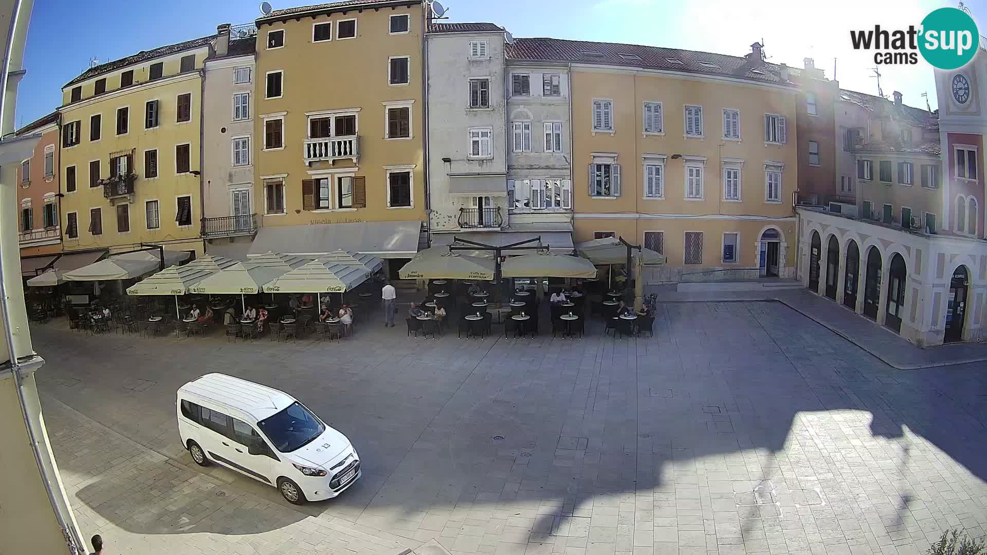 Webcam Rovinj Zentrum – Hauptplatz in Echtzeit