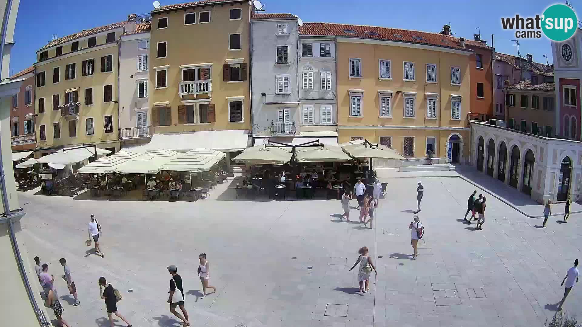 Rovinj Center Webcam – Main Square