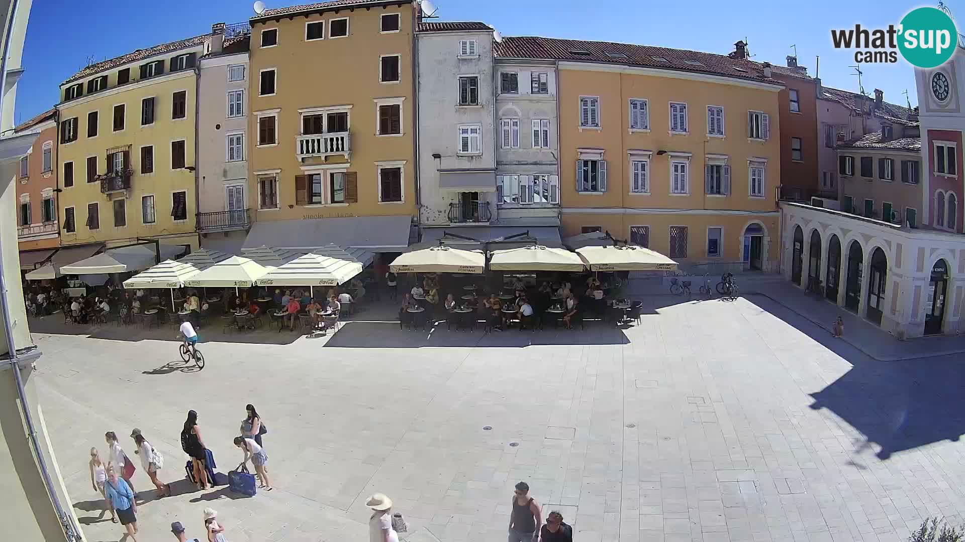 Spletna kamera Rovinj Center – Glavni trg