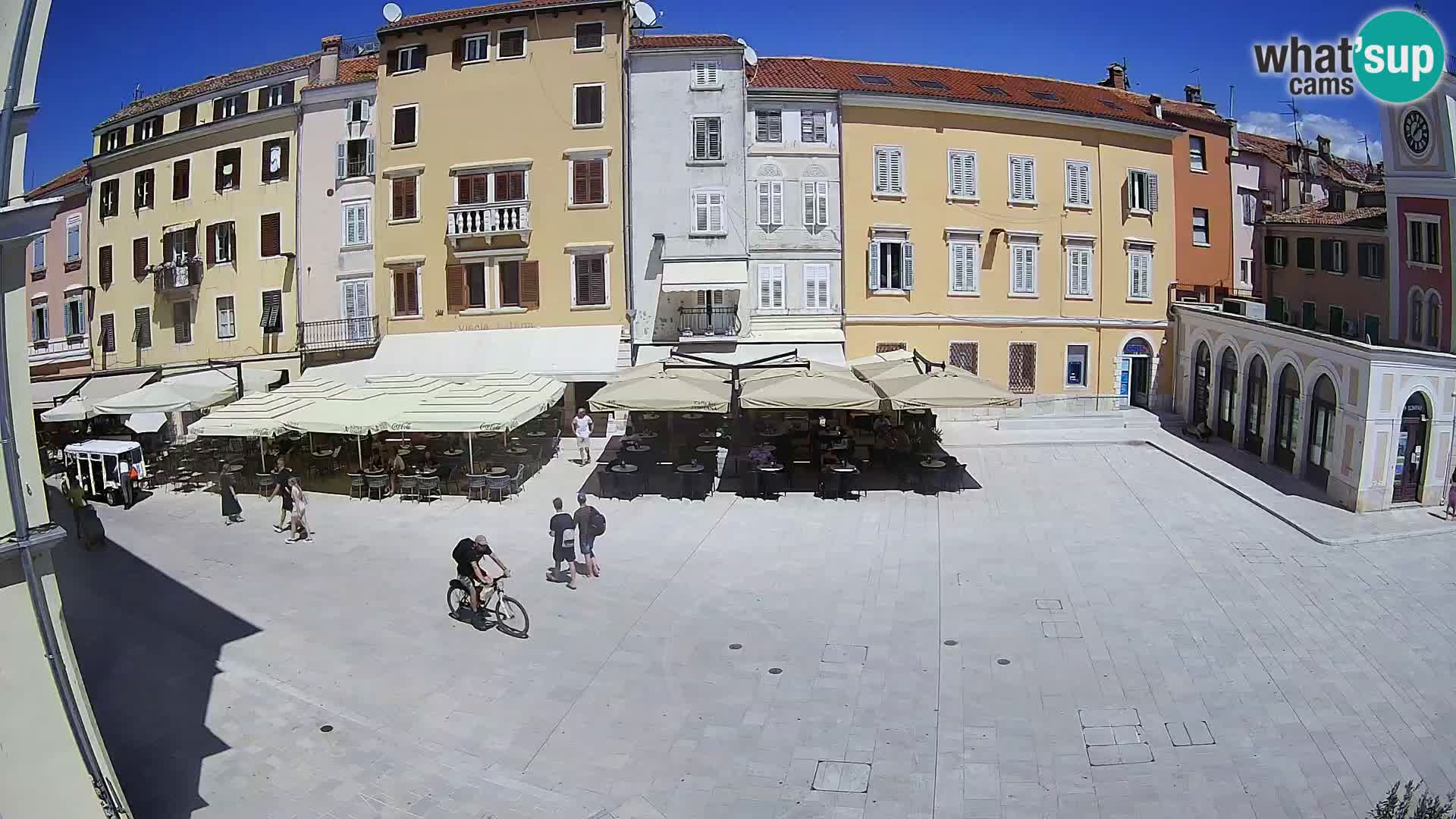 Spletna kamera Rovinj Center – Glavni trg