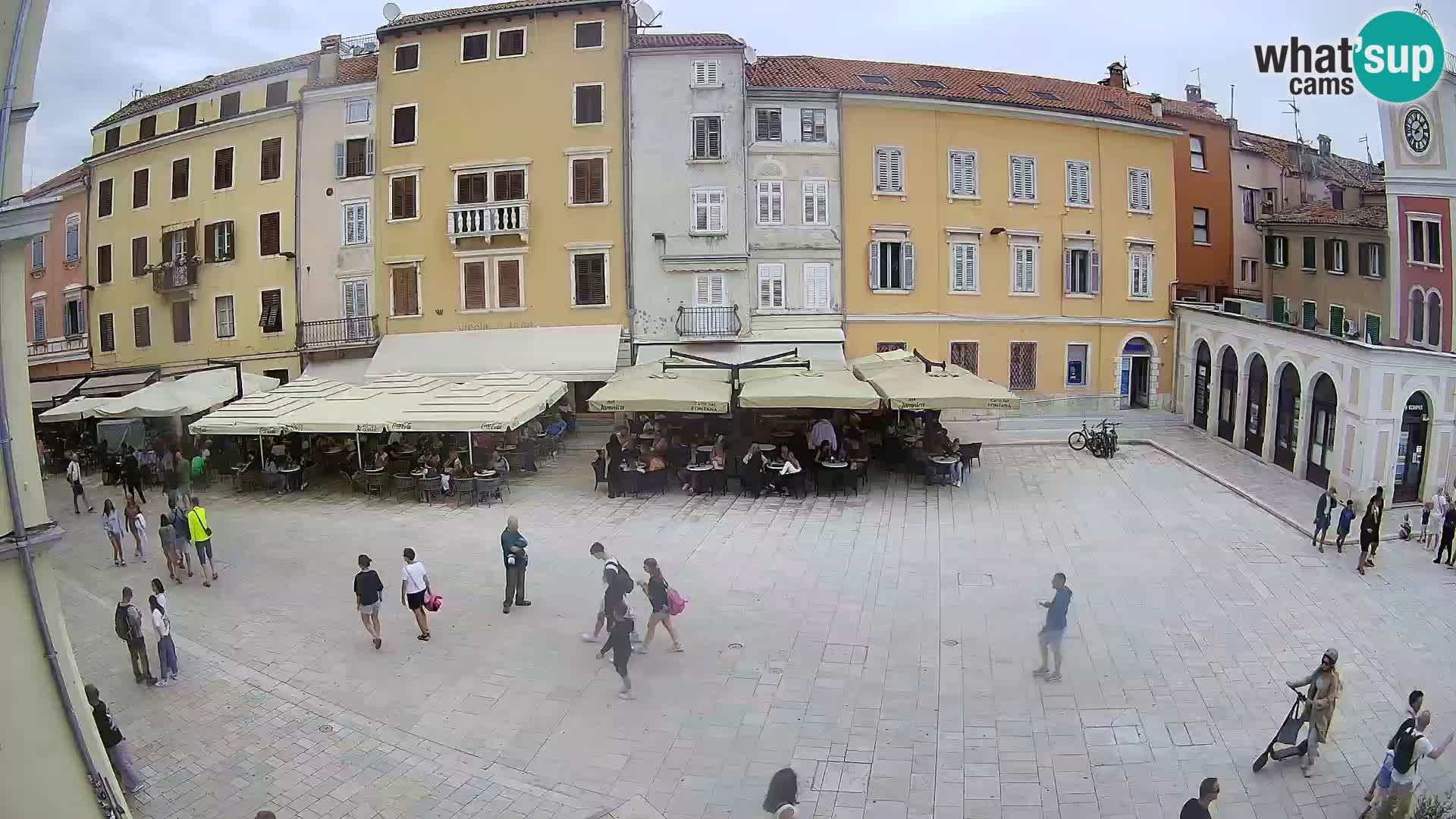 Webcam Rovigno Centro – Piazza Centrale
