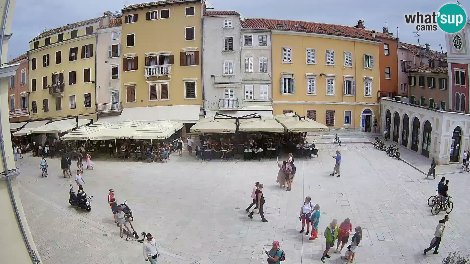 Webcam Rovinj Centar – glavni trg