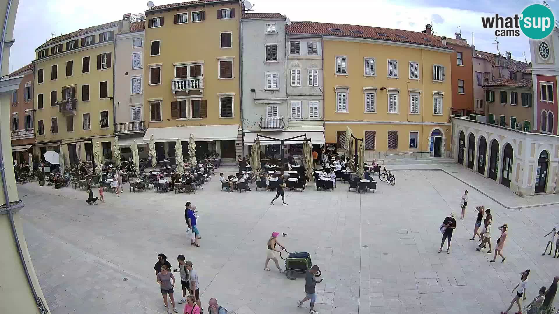 Webcam Rovinj Center – Plaza Principal