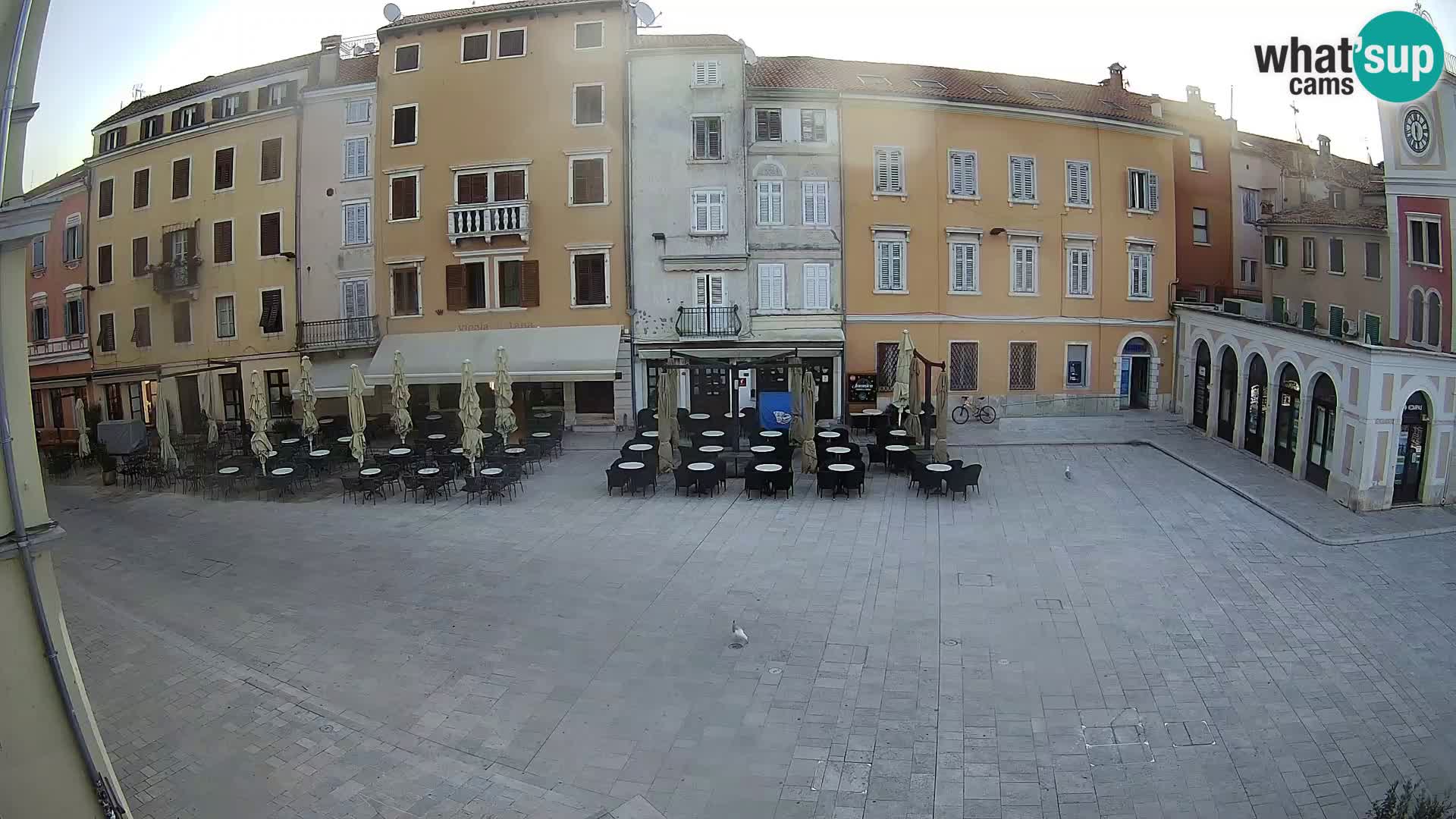 Rovinj Center Webcam – Main Square