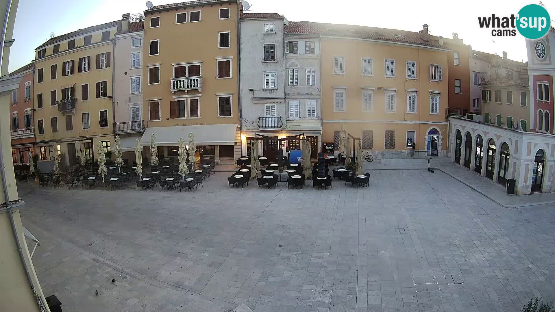Webcam Rovinj Center – Plaza Principal