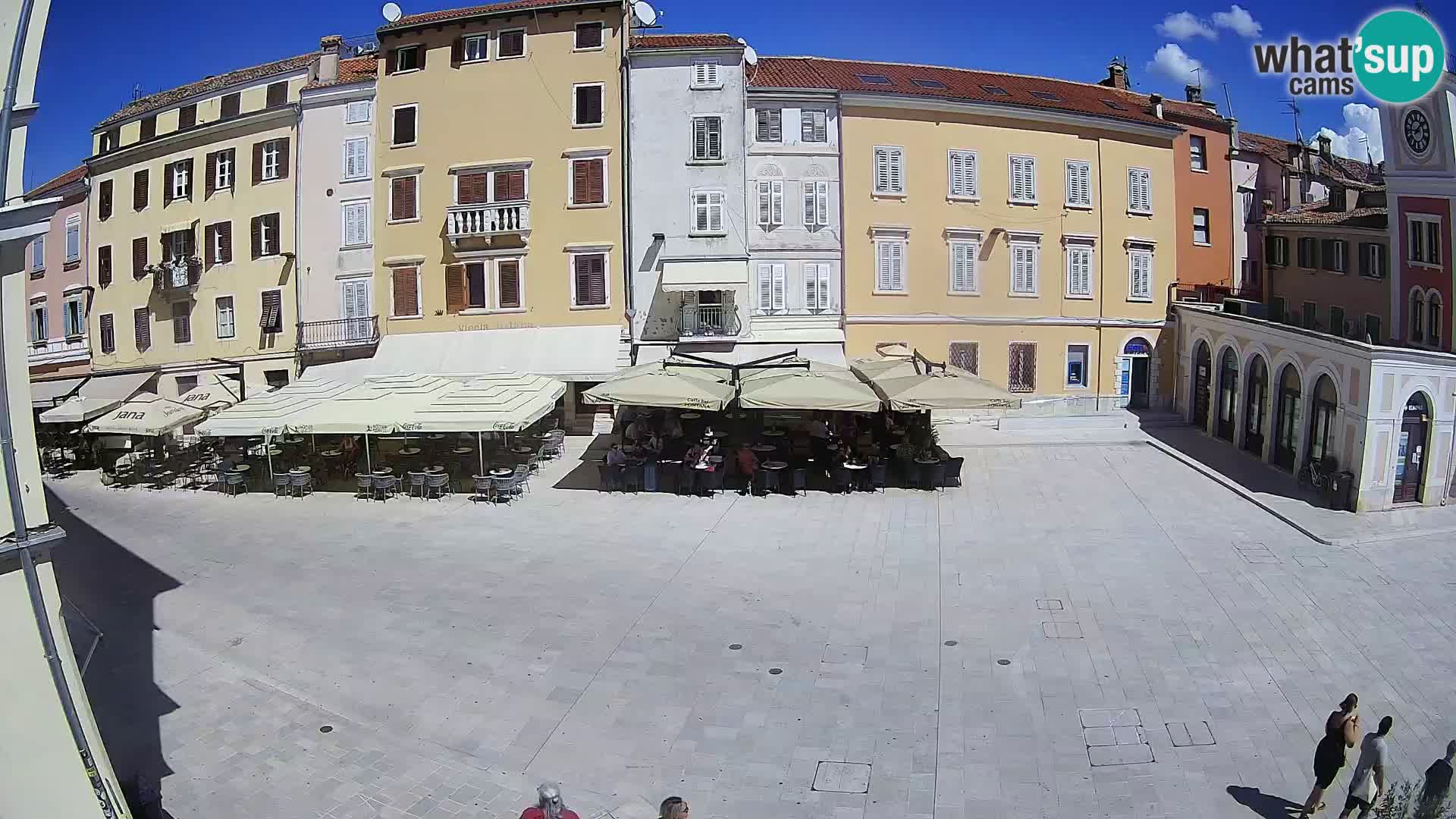 Webcam Rovinj Centre – Place Principale