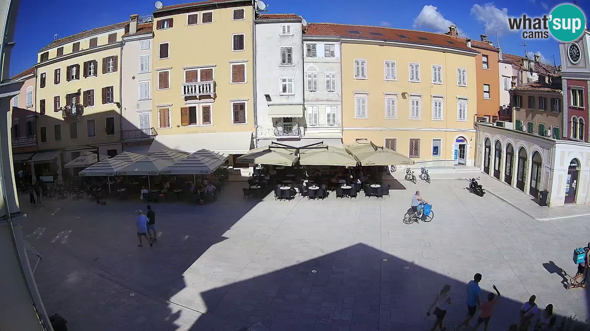 Webcam Rovinj Centre – Place Principale