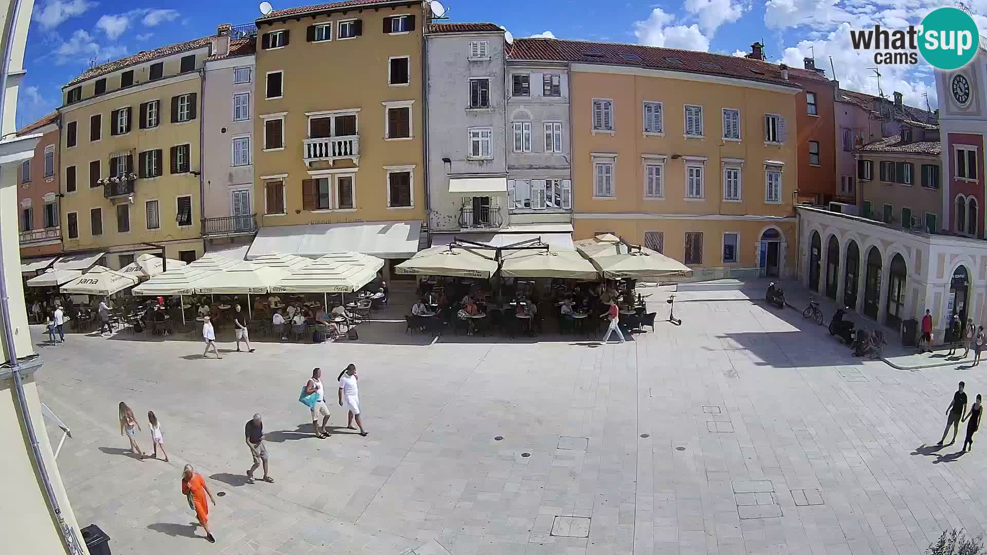 Rovinj Center Webcam – Main Square