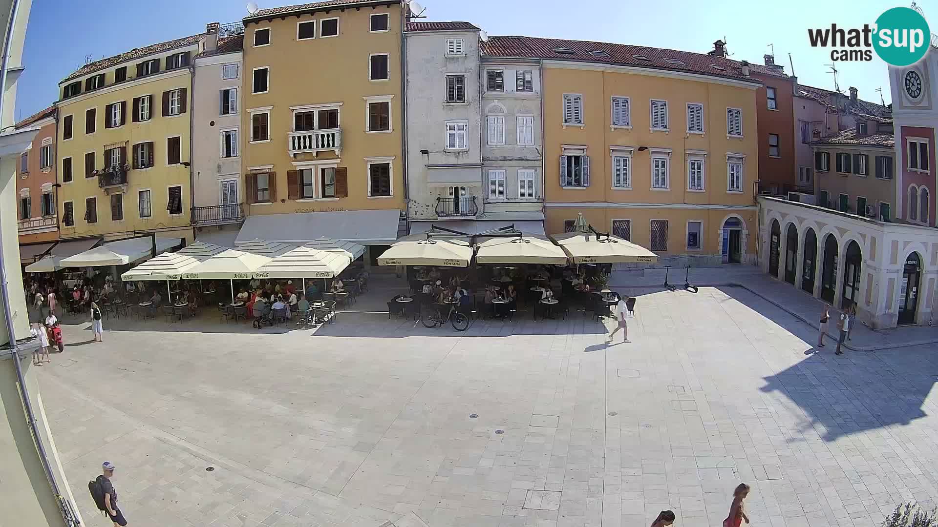 Webcam Rovinj Centre – Place Principale