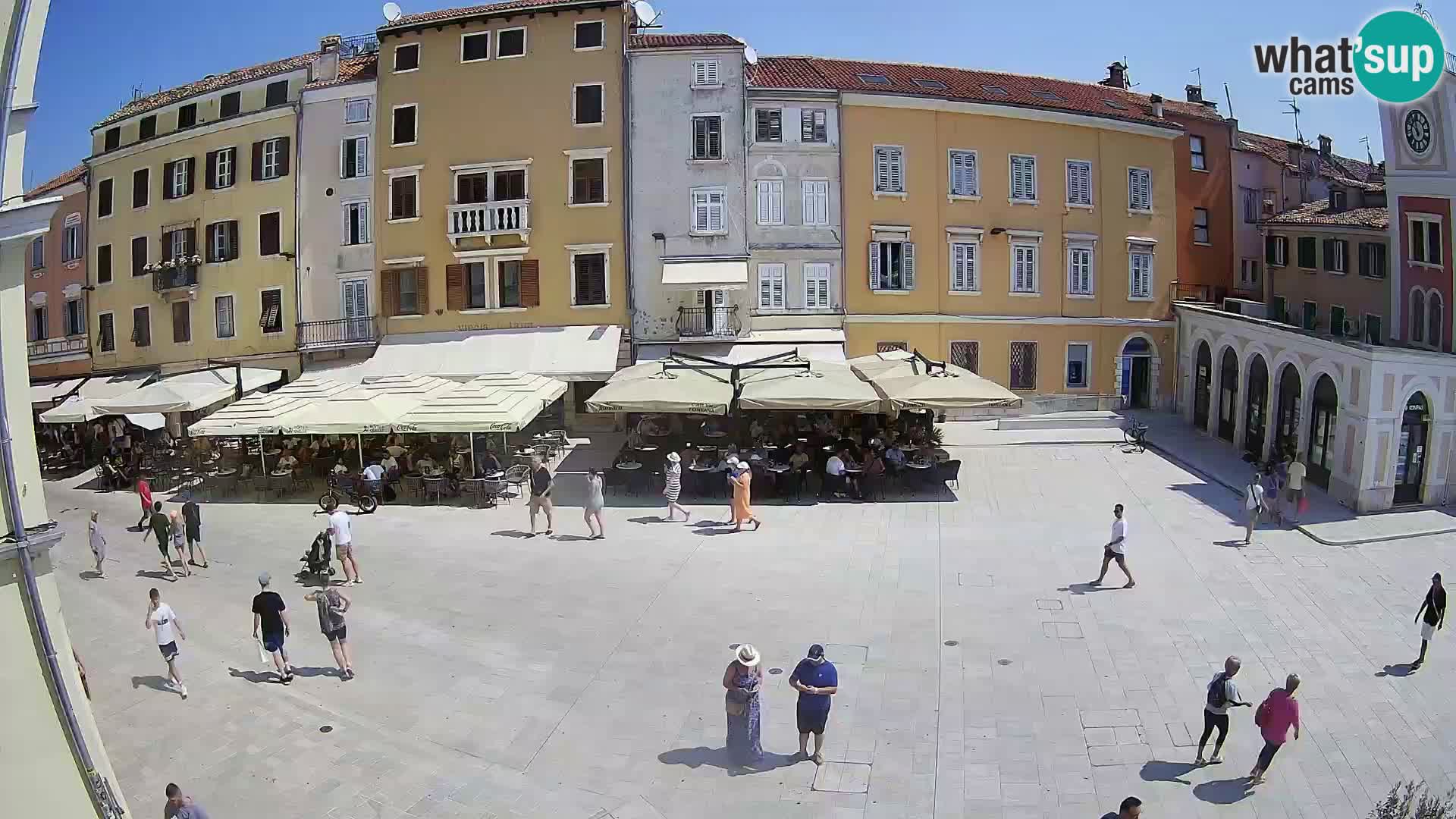 Rovinj Center Webcam – Main Square
