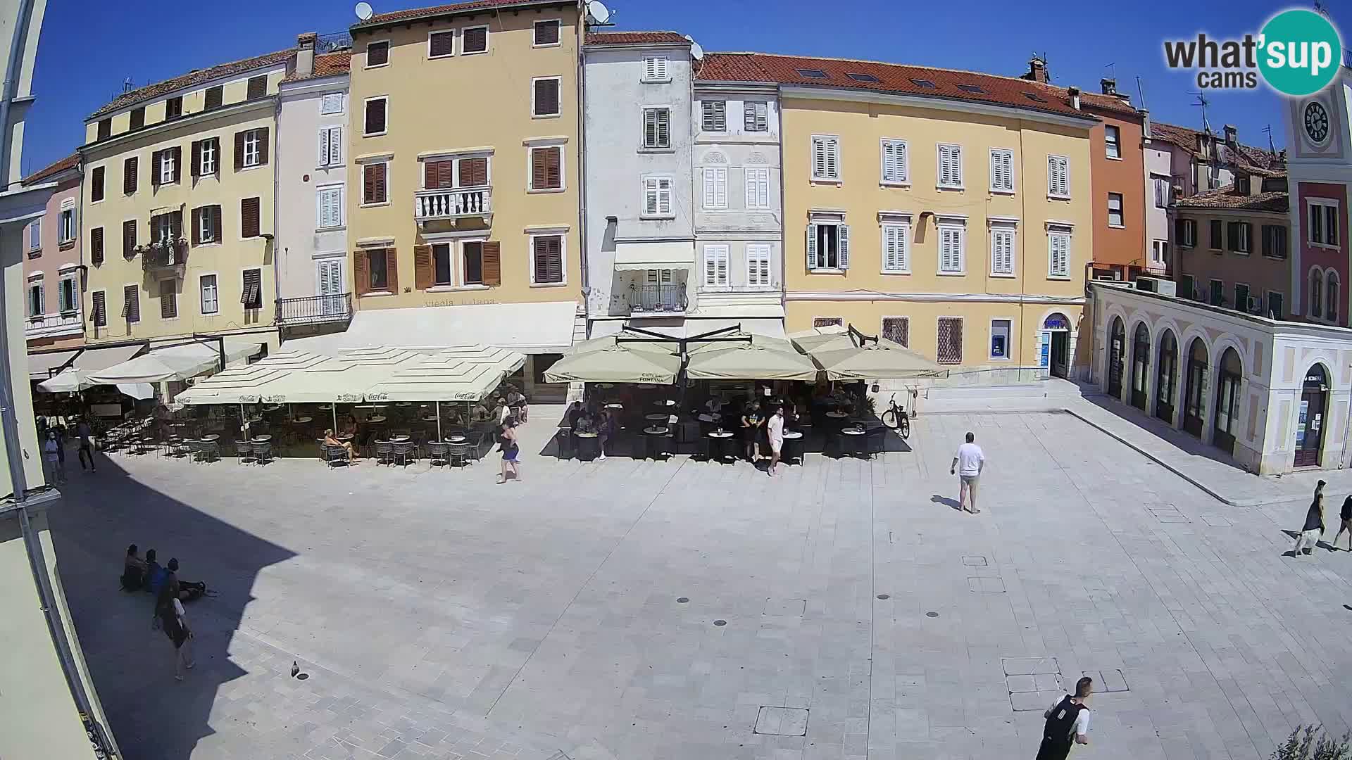 Spletna kamera Rovinj Center – Glavni trg