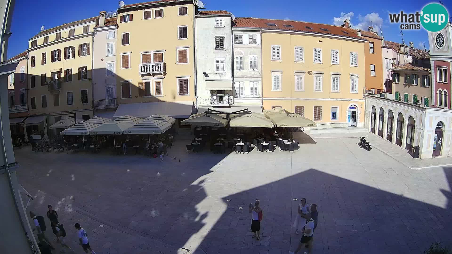 Webcam Rovigno Centro – Piazza Centrale