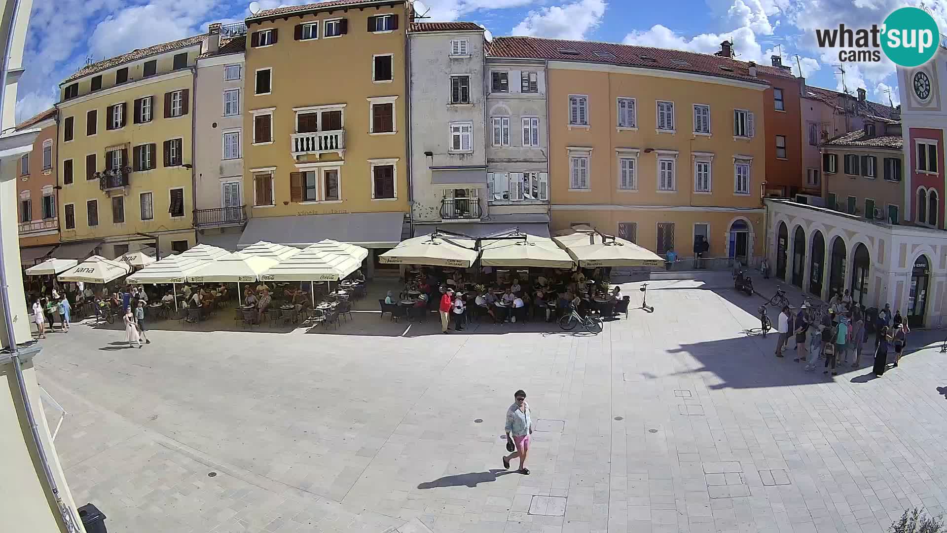 Webcam Rovinj Centar – glavni trg