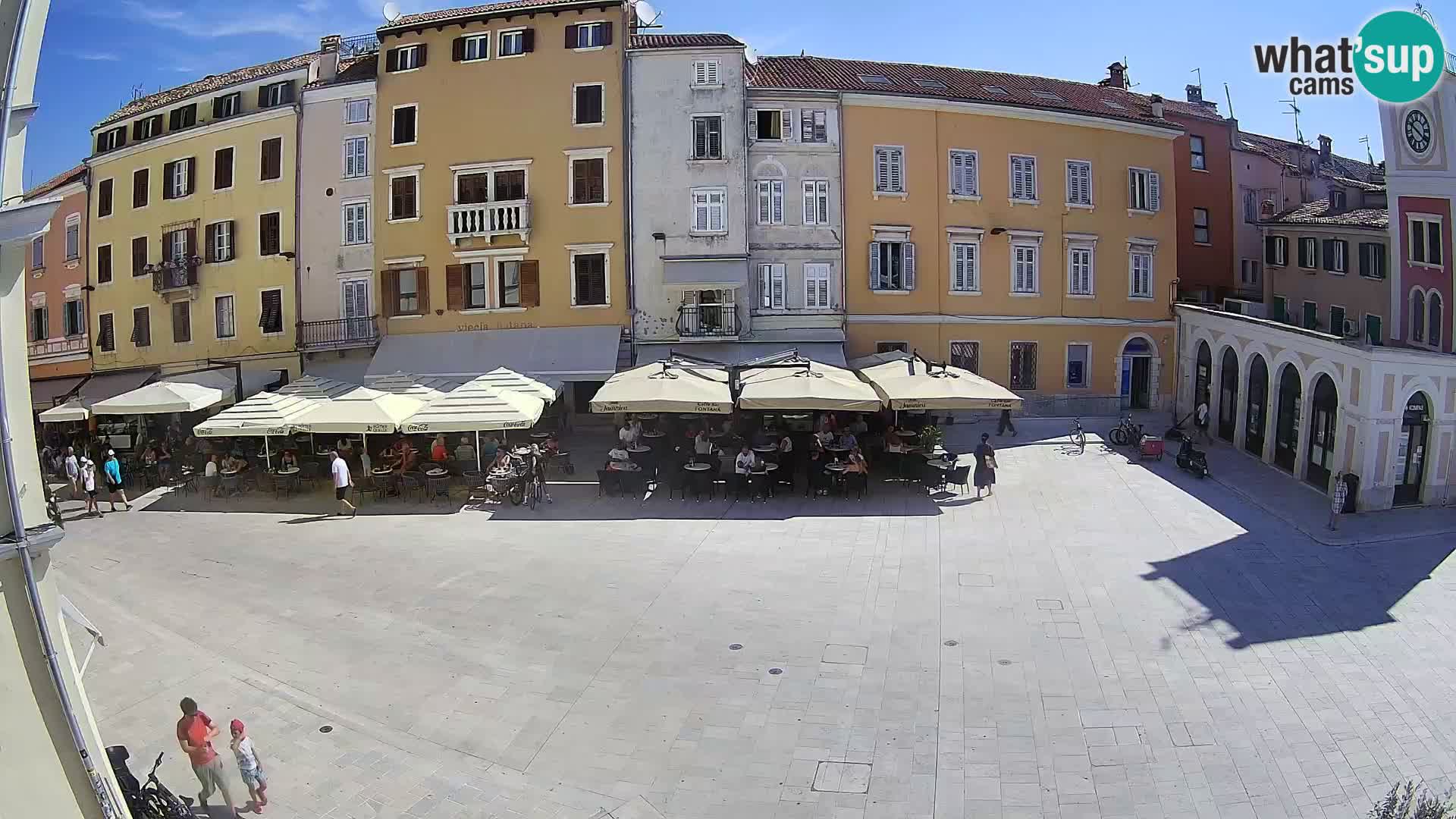 Webcam Rovigno Centro – Piazza Centrale