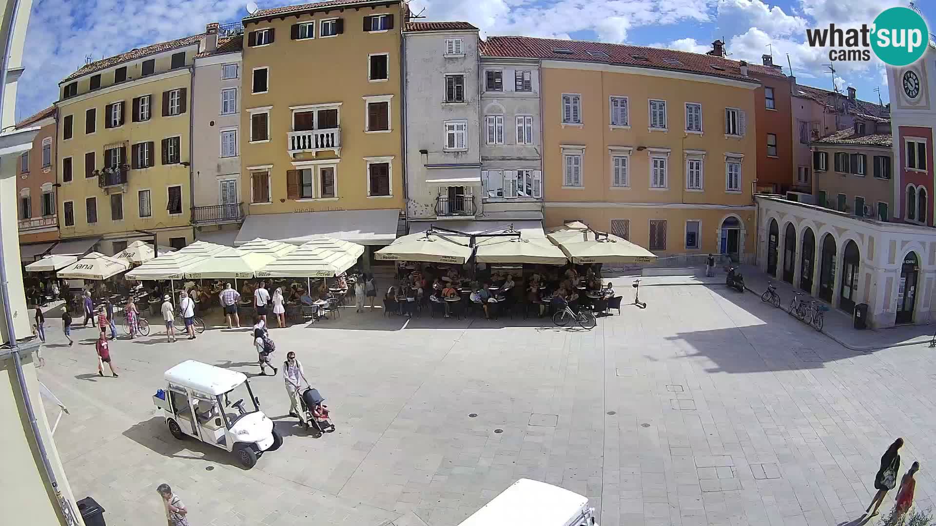 Rovinj Center Webcam – Main Square