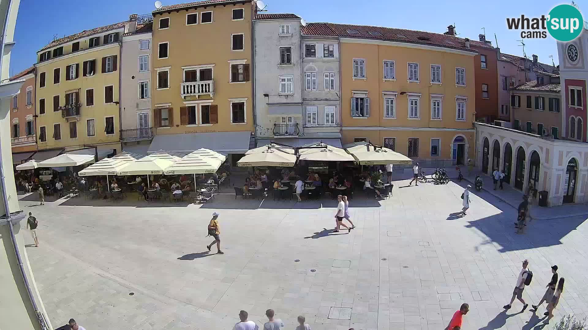 Spletna kamera Rovinj Center – Glavni trg
