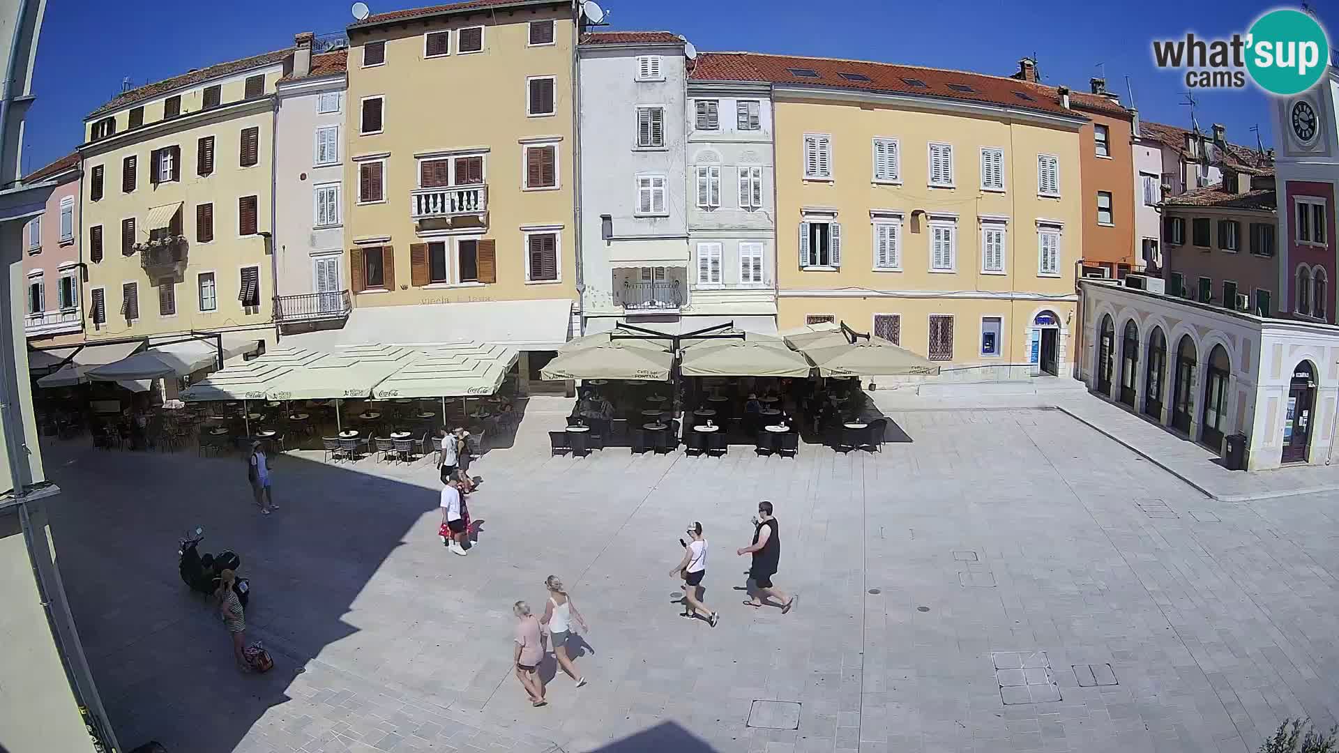 Spletna kamera Rovinj Center – Glavni trg