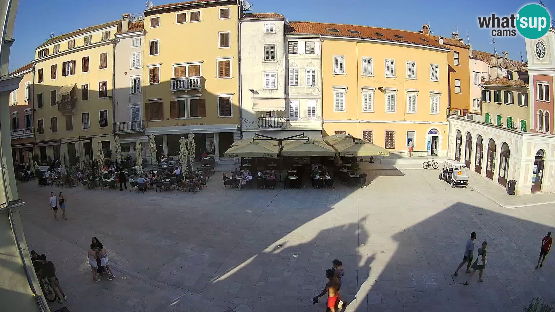 Webcam Rovinj Center – Plaza Principal