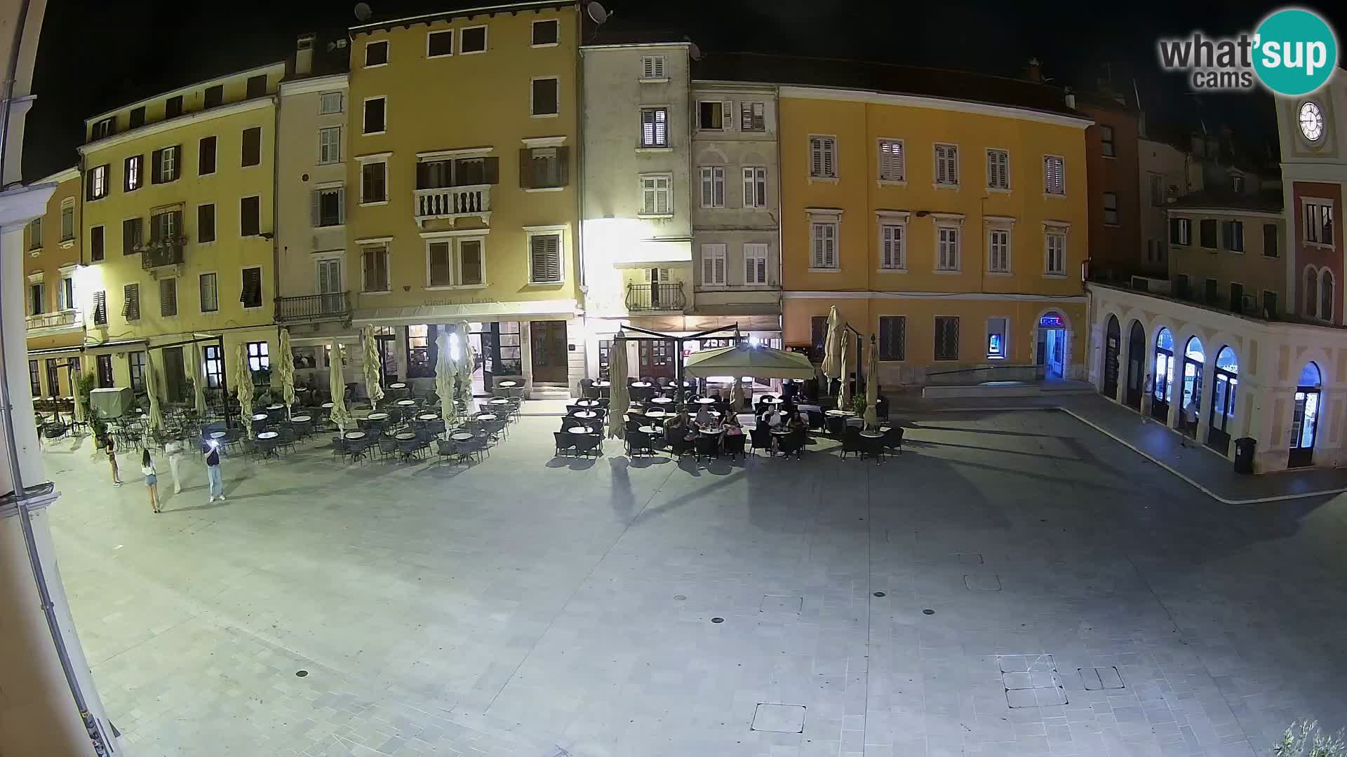 Webcam Rovinj Zentrum – Hauptplatz in Echtzeit