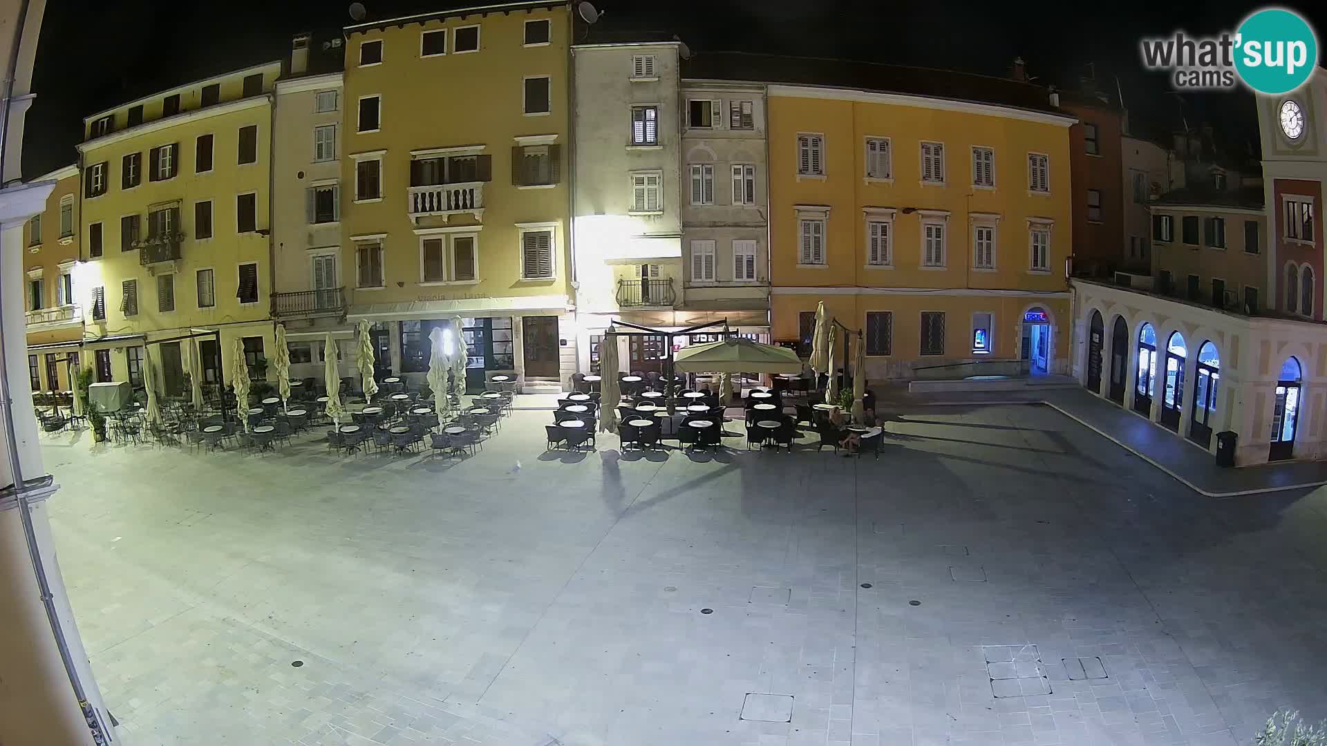 Webcam Rovinj Zentrum – Hauptplatz in Echtzeit