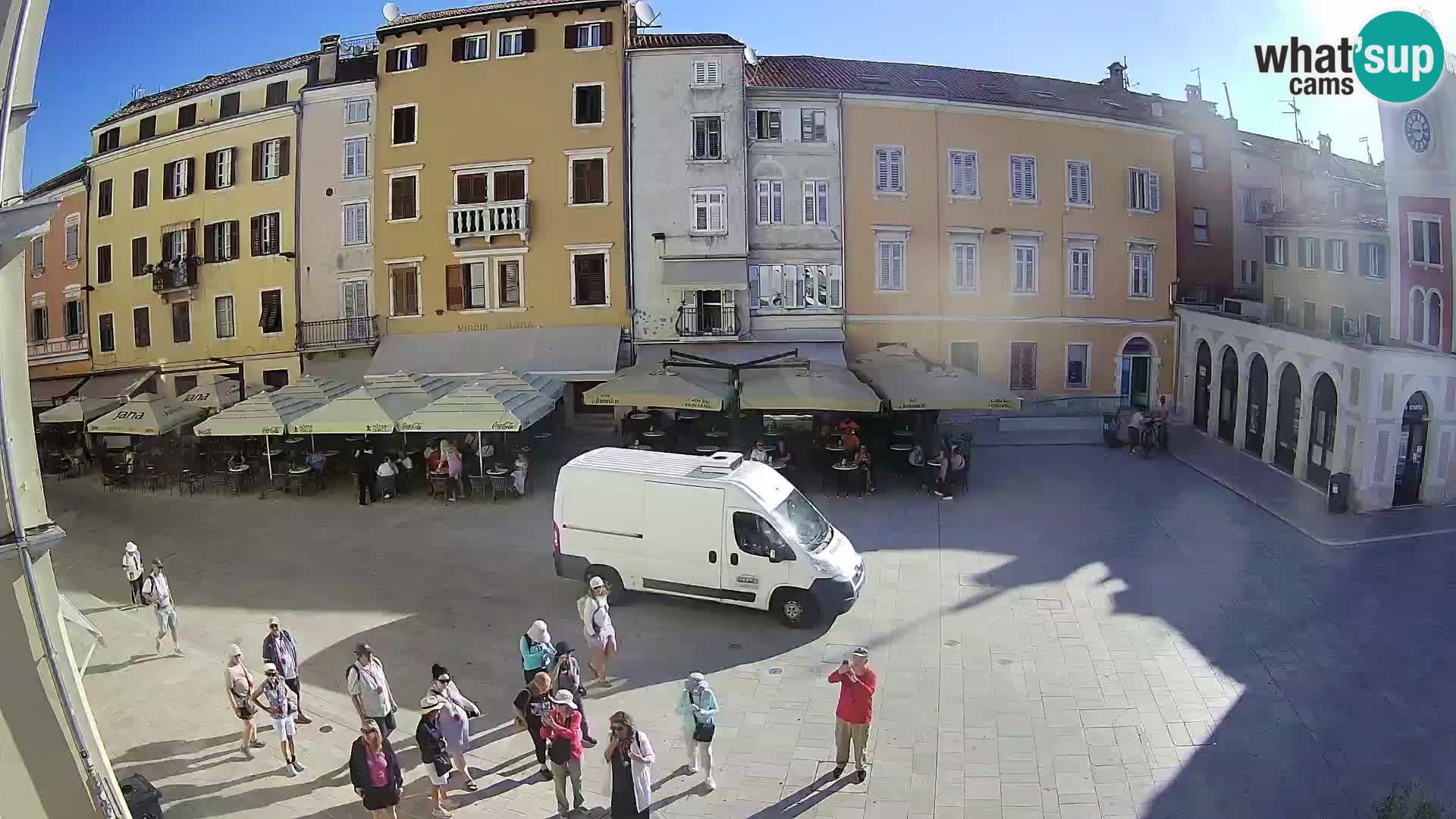 Spletna kamera Rovinj Center – Glavni trg