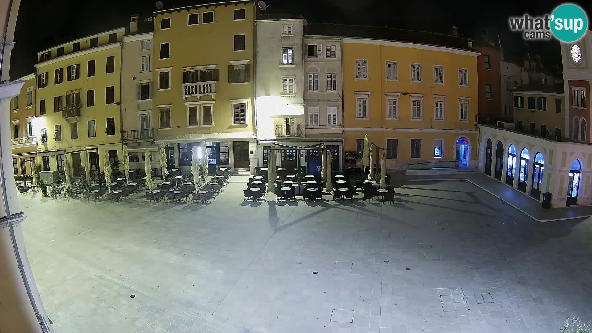 Webcam Rovinj Zentrum – Hauptplatz in Echtzeit