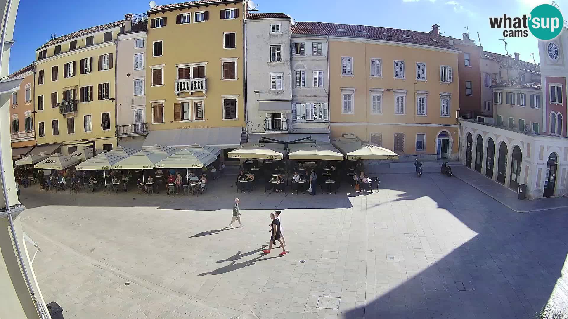 Webcam Rovinj Centar – glavni trg