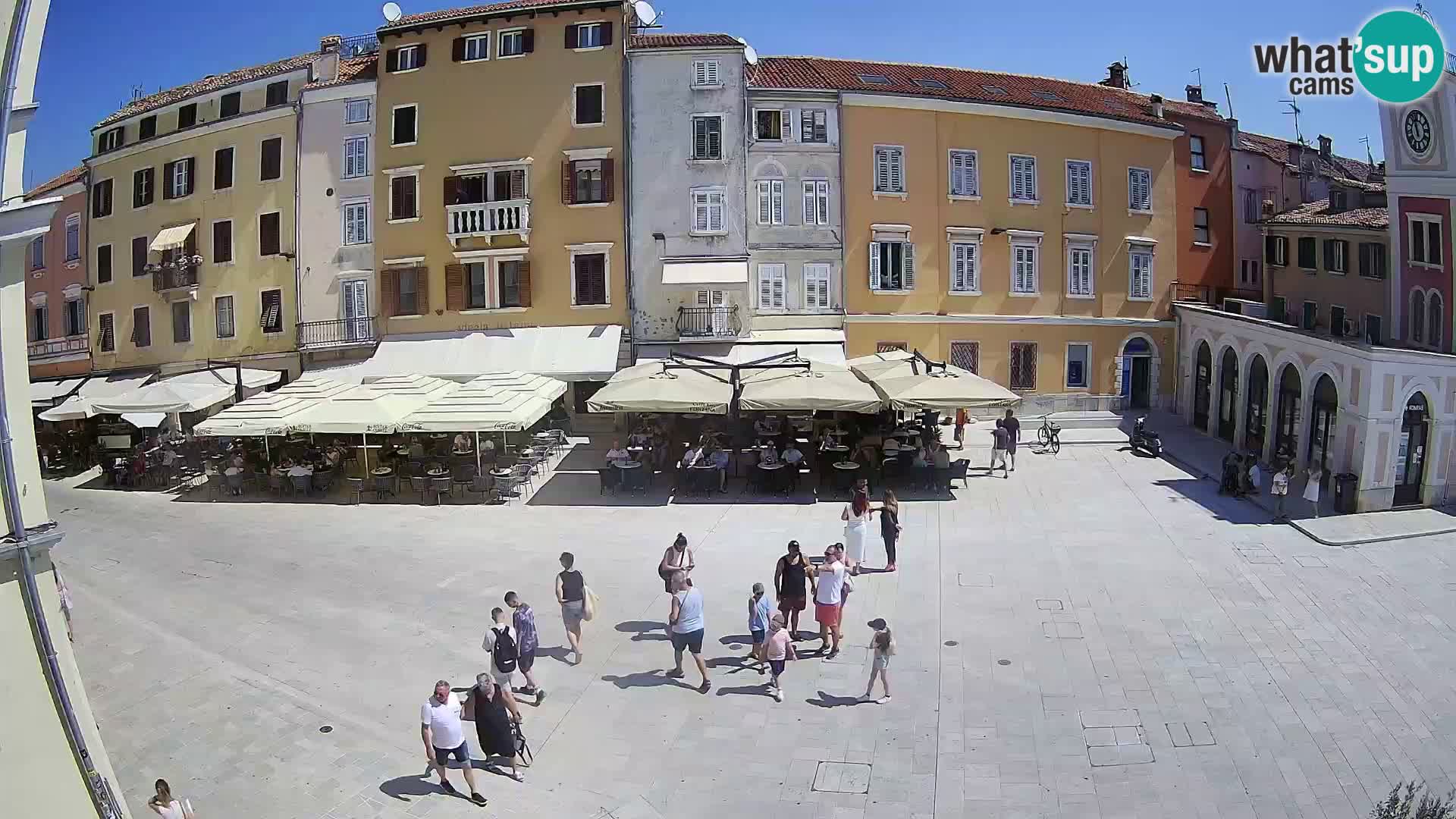 Webcam Rovigno Centro – Piazza Centrale