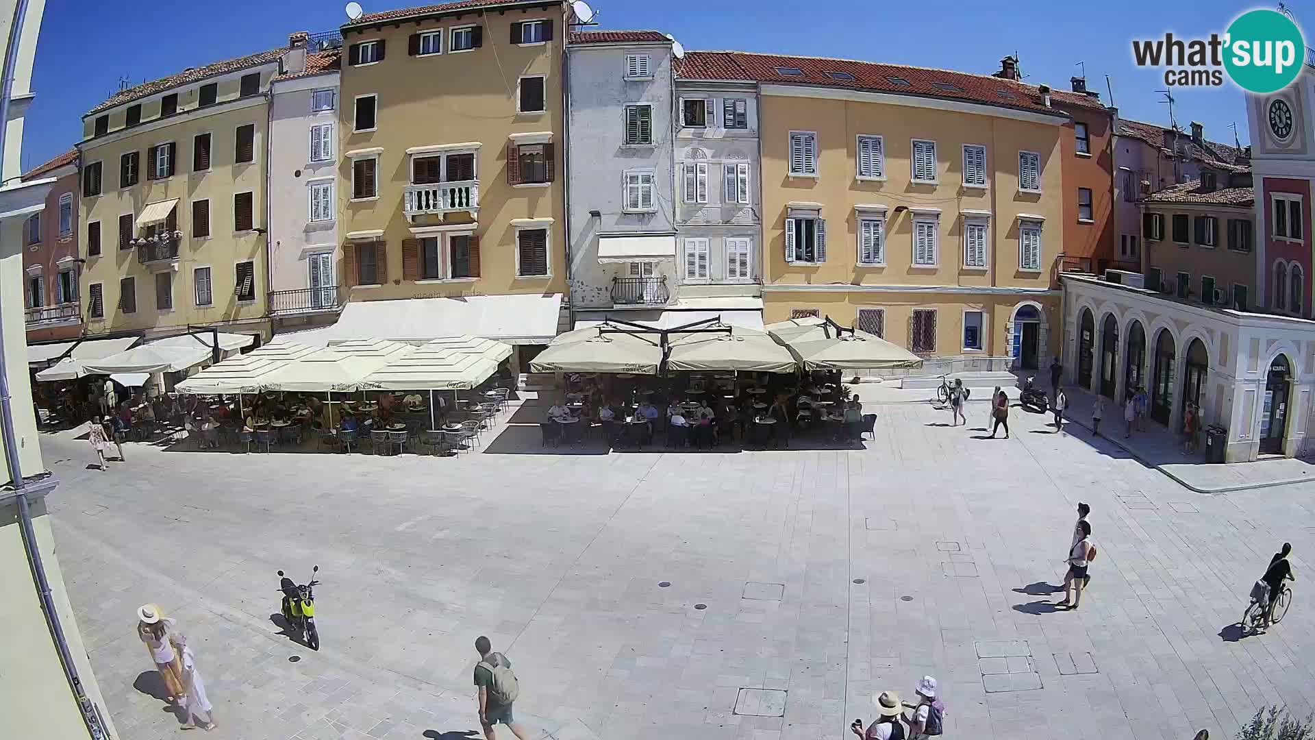Spletna kamera Rovinj Center – Glavni trg