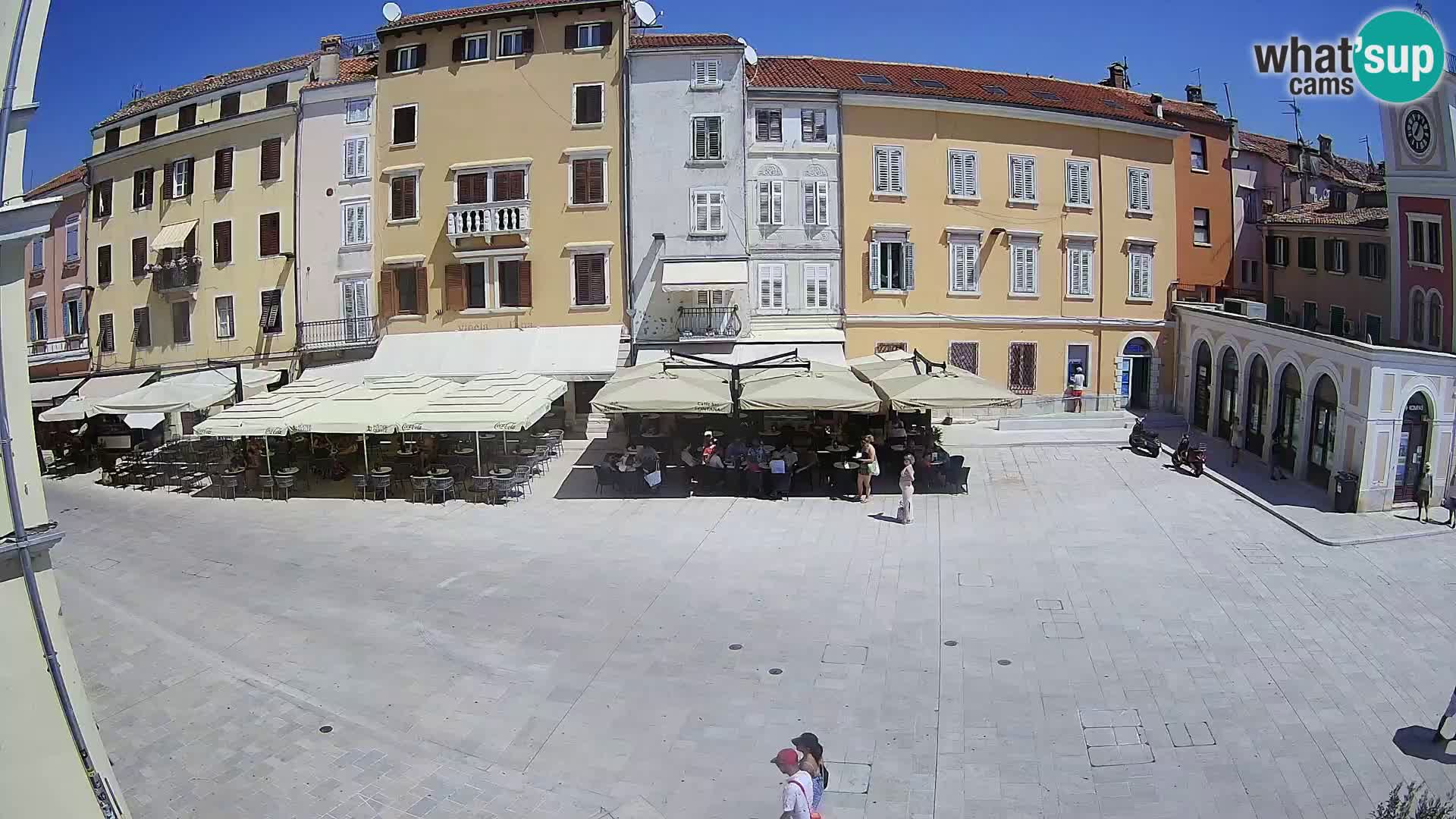 Webcam Rovinj Centar – glavni trg