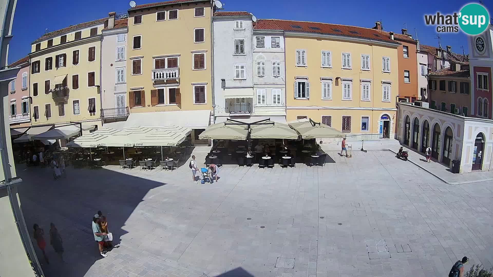 Webcam Rovinj Centar – glavni trg