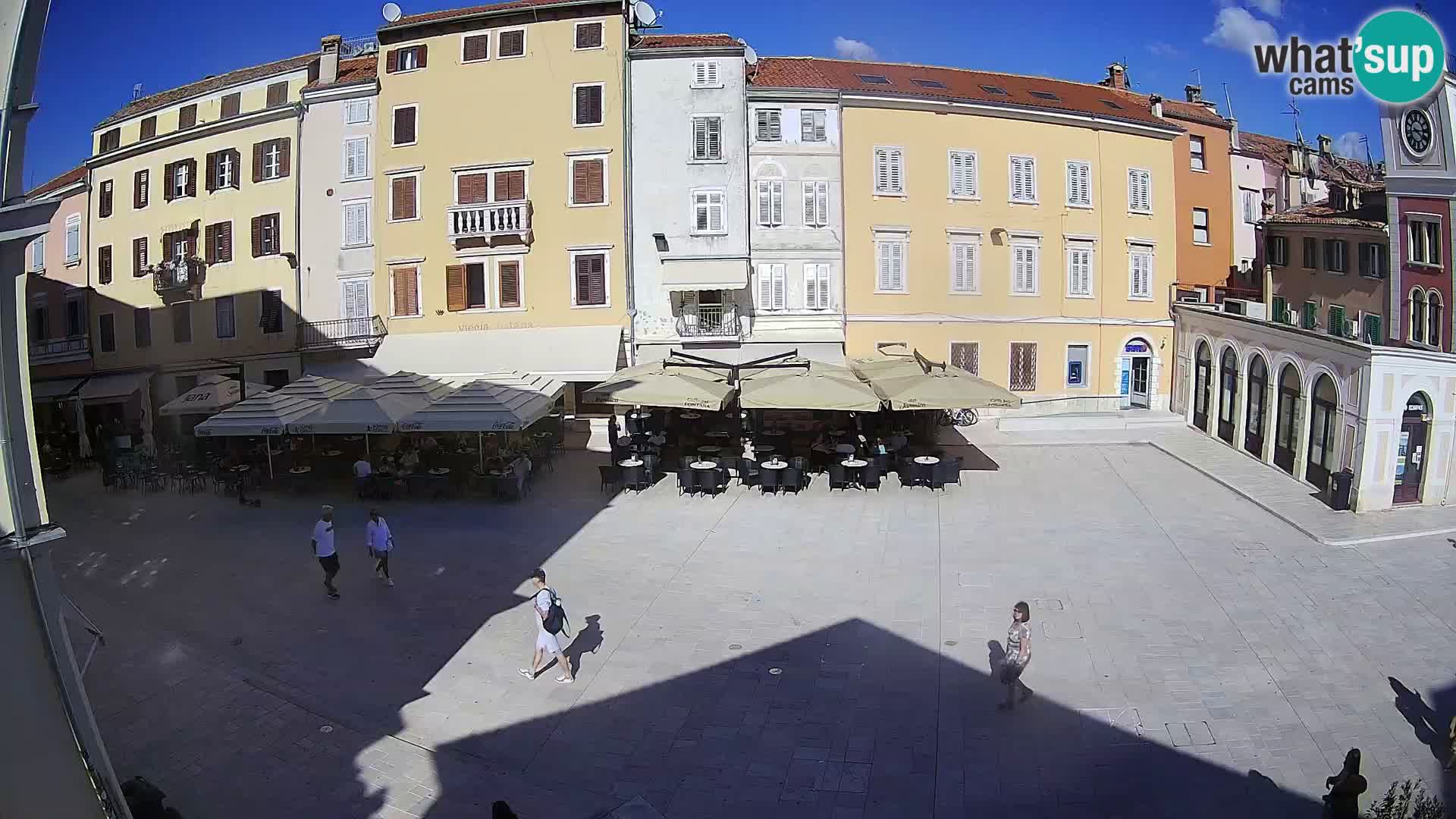 Spletna kamera Rovinj Center – Glavni trg