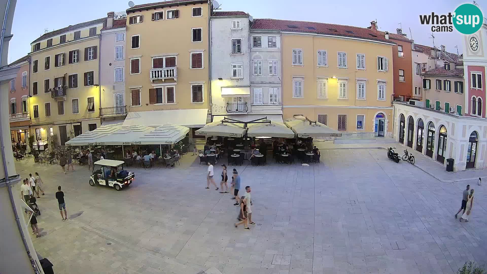 Rovinj Center Webcam – Main Square