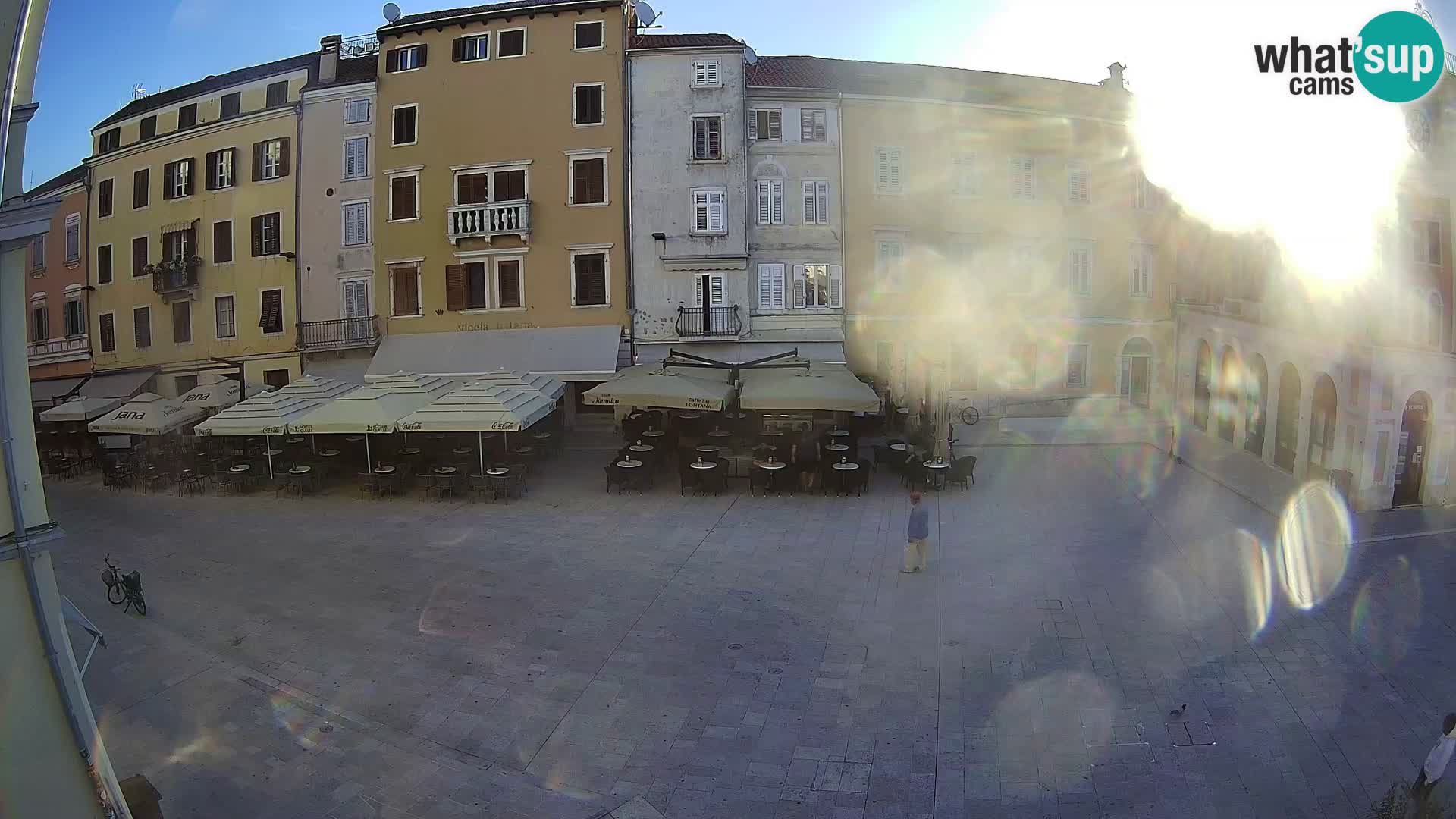 Rovinj Center Webcam – Main Square