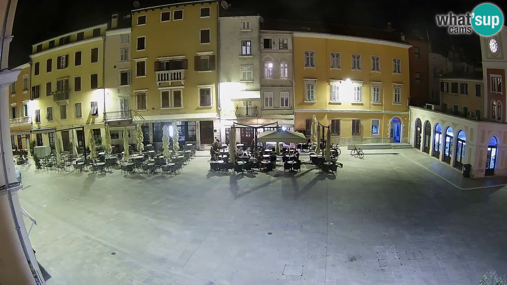 Webcam Rovinj Zentrum – Hauptplatz in Echtzeit