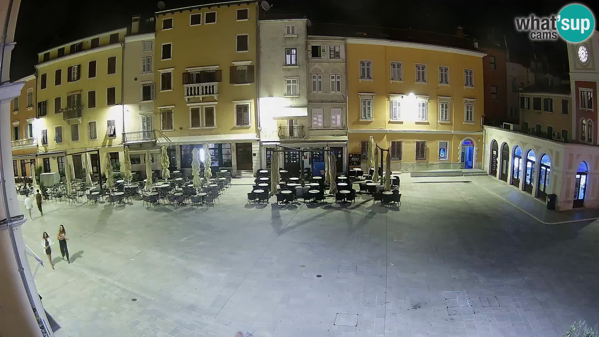 Webcam Rovinj Zentrum – Hauptplatz in Echtzeit