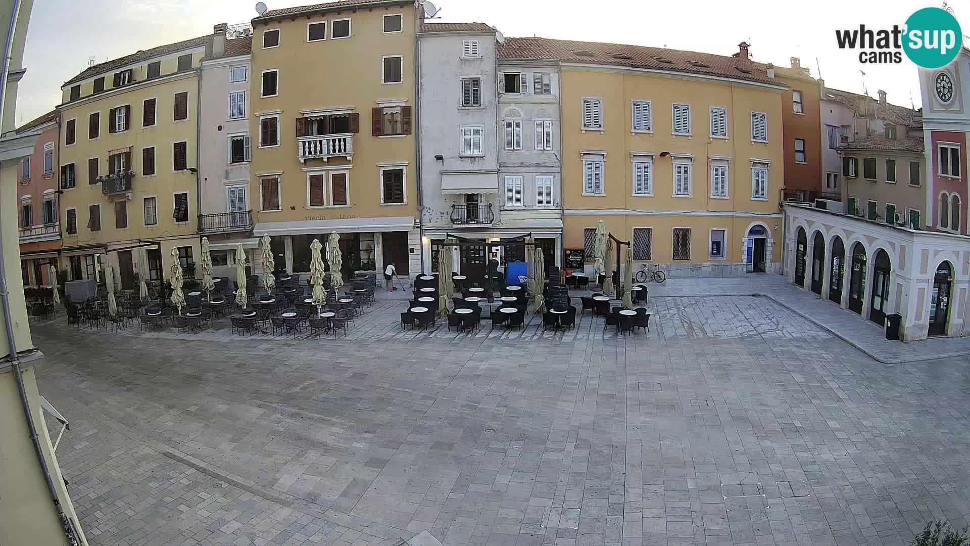 Webcam Rovinj Center – Plaza Principal