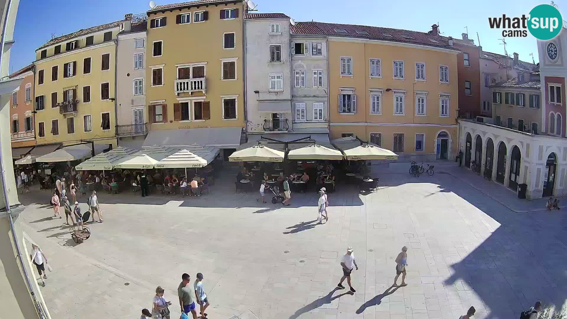 Webcam Rovinj Centar – glavni trg