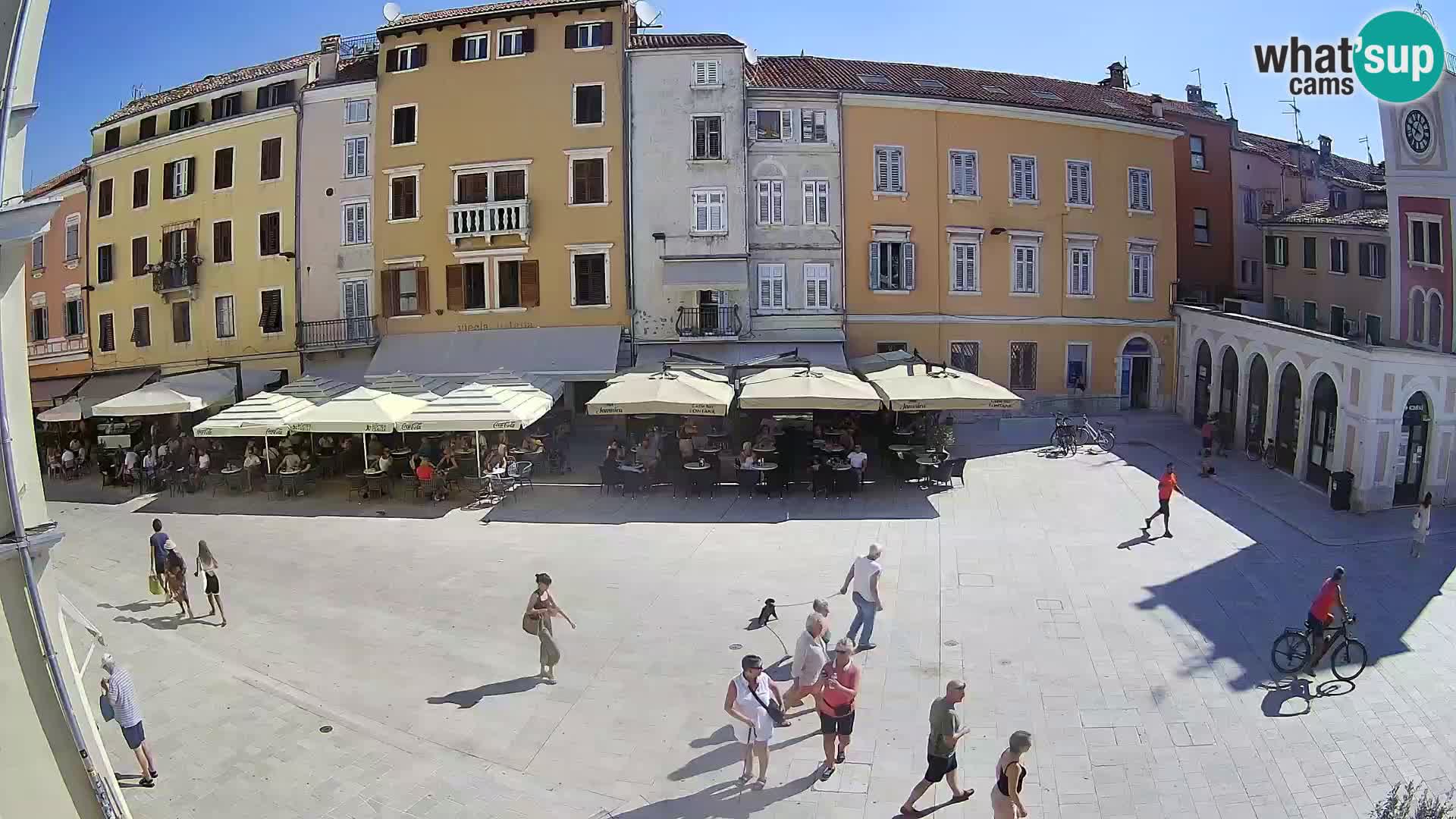 Webcam Rovinj Centre – Place Principale