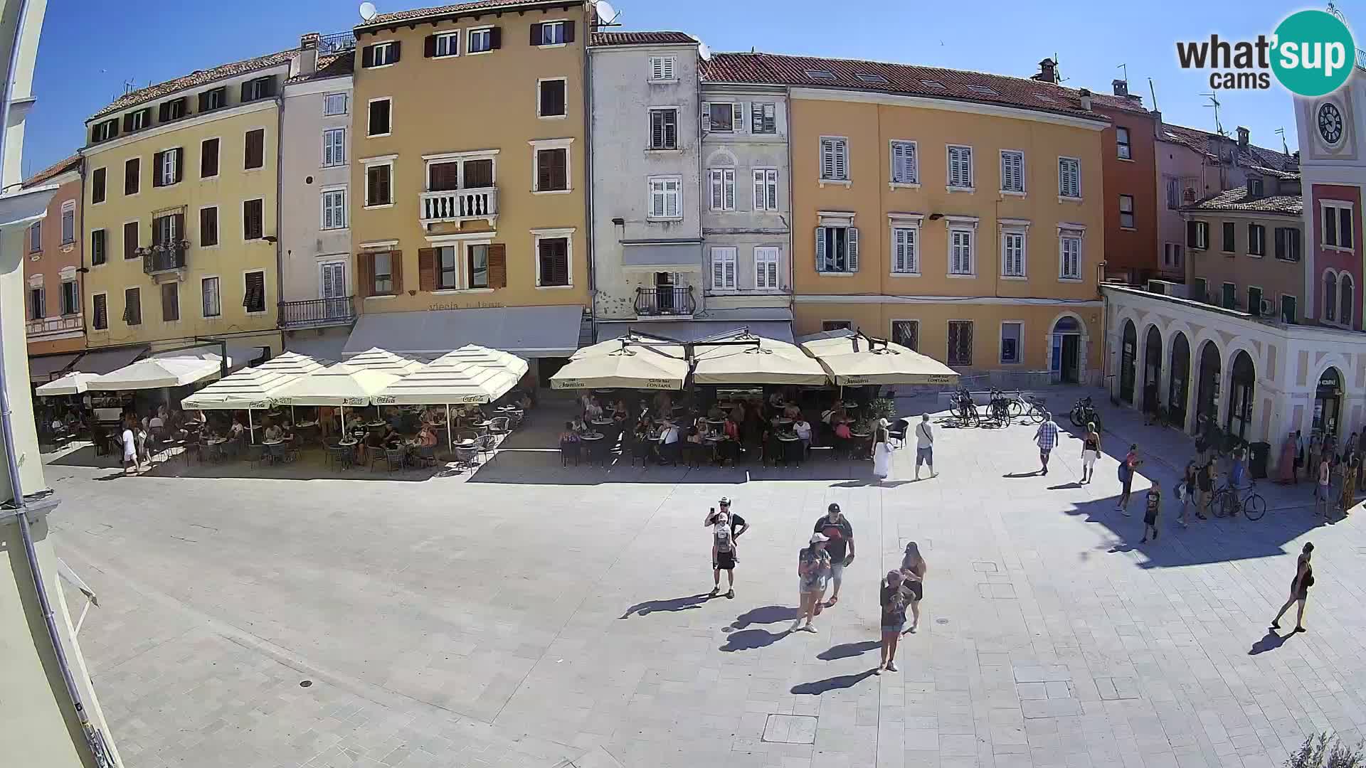 Webcam Rovinj Centre – Place Principale