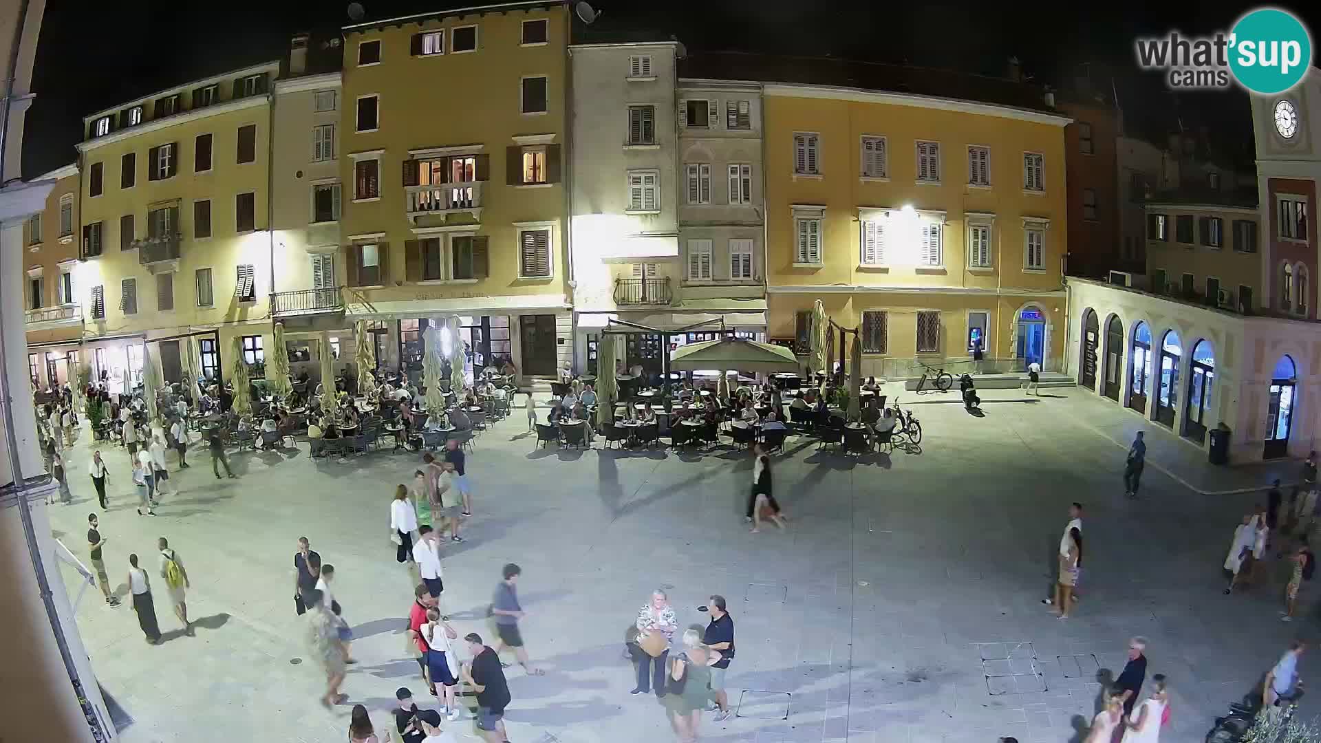 Webcam Rovinj Zentrum – Hauptplatz in Echtzeit