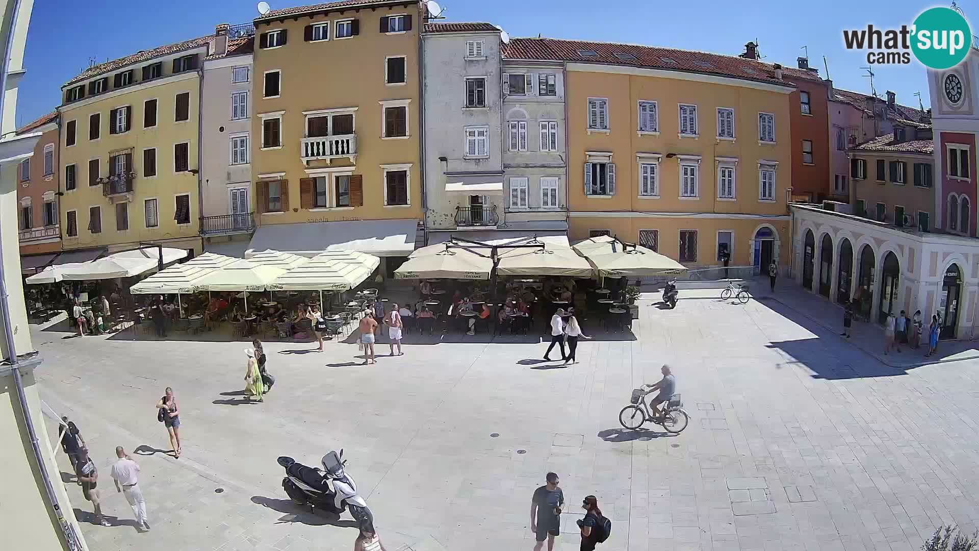 Rovinj Center Webcam – Main Square